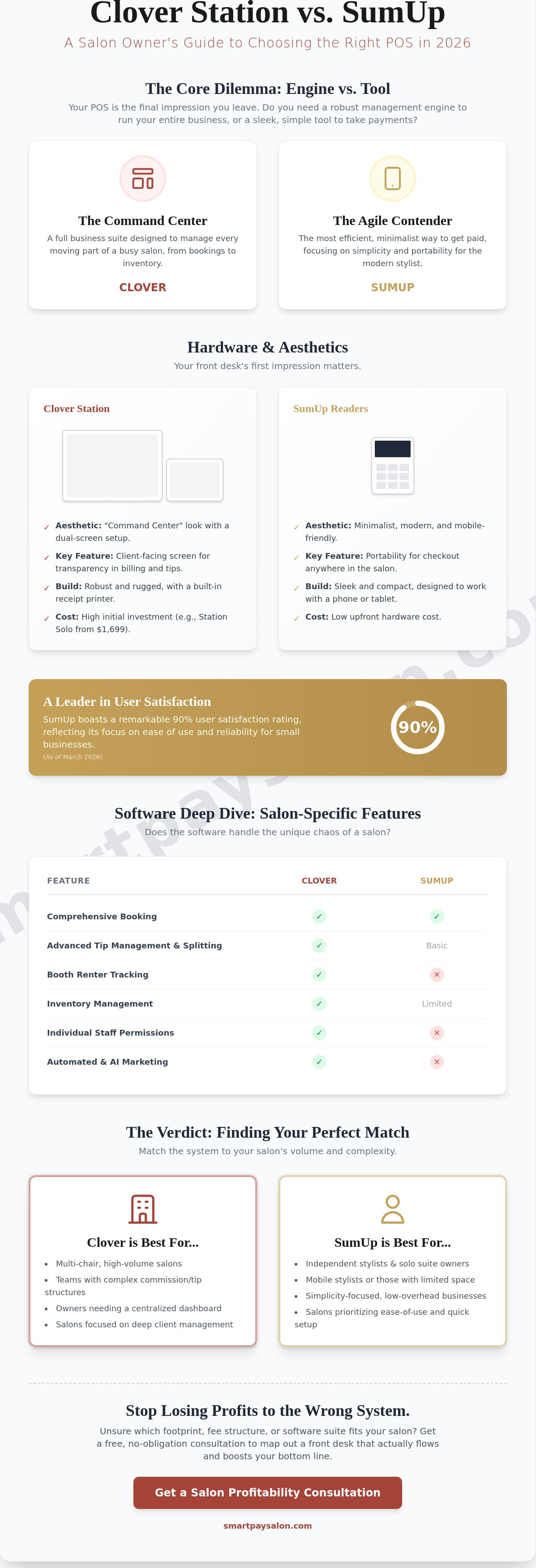 Clover station vs Sum Up for salons