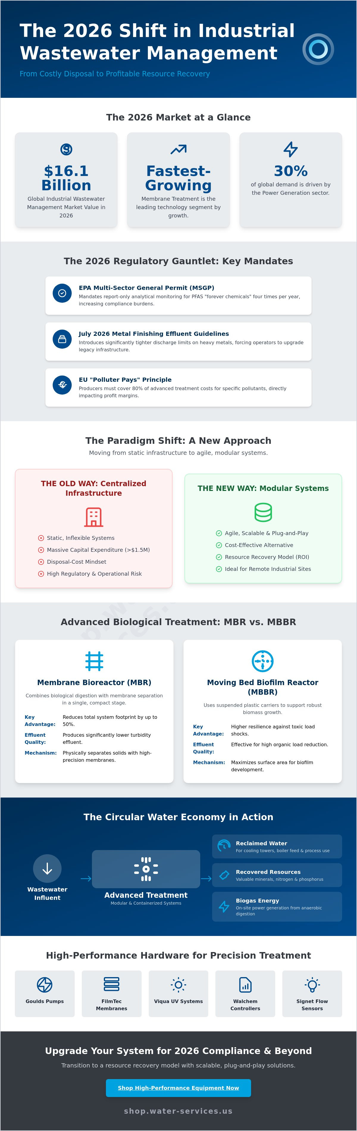 Wastewater treatment technologies