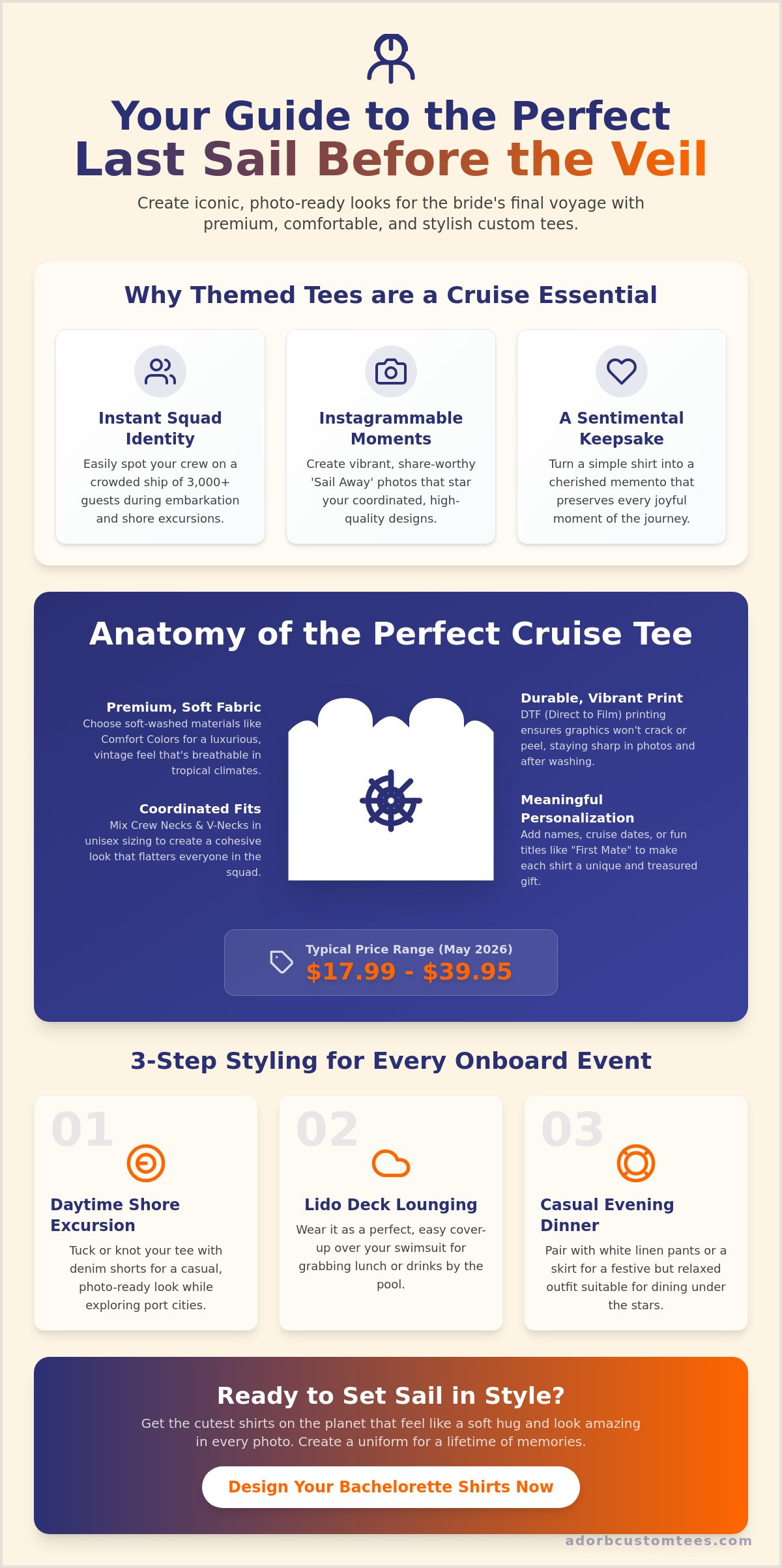 Last sail before the veil shirts for cruise bachelorette