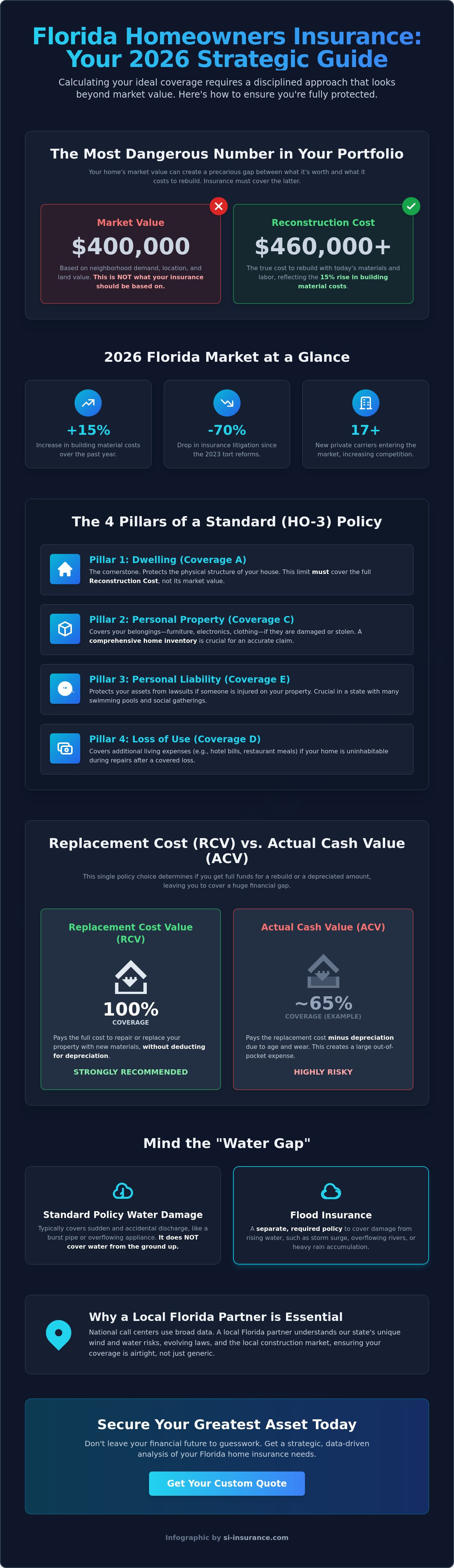 How much homeowners insurance do I need in Florida