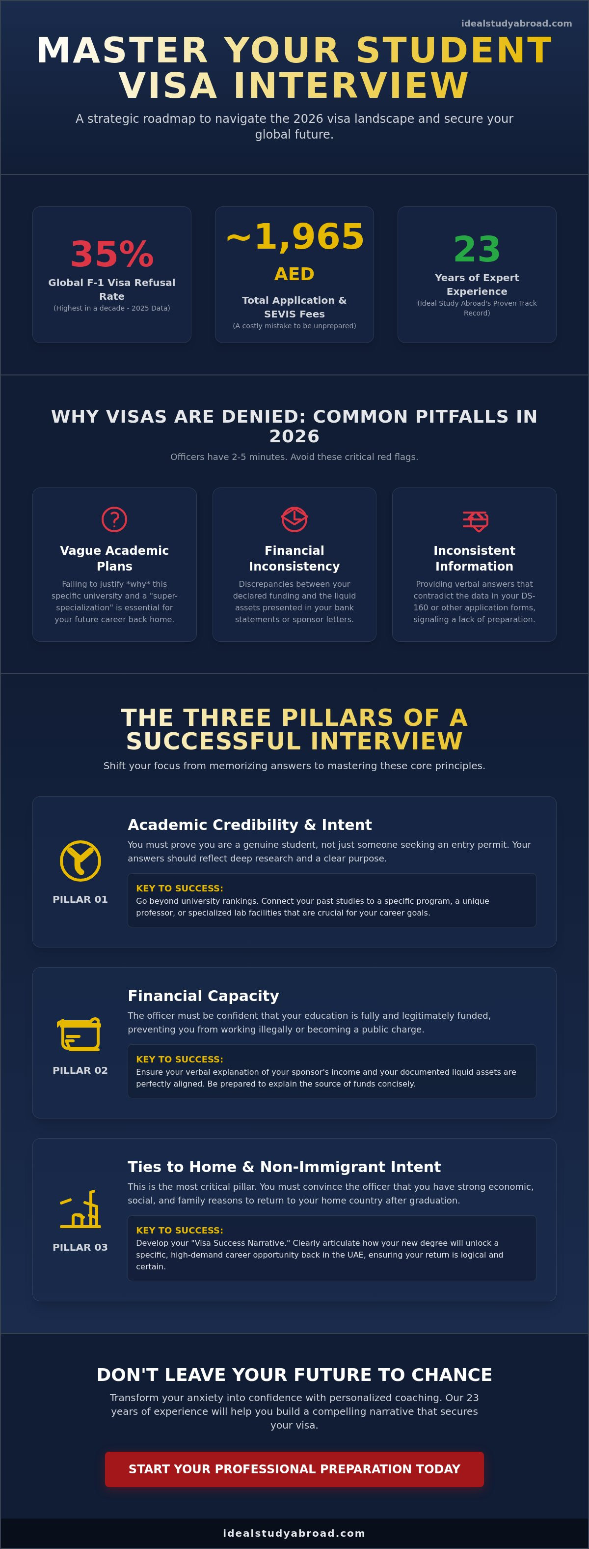 Visa interview preparation