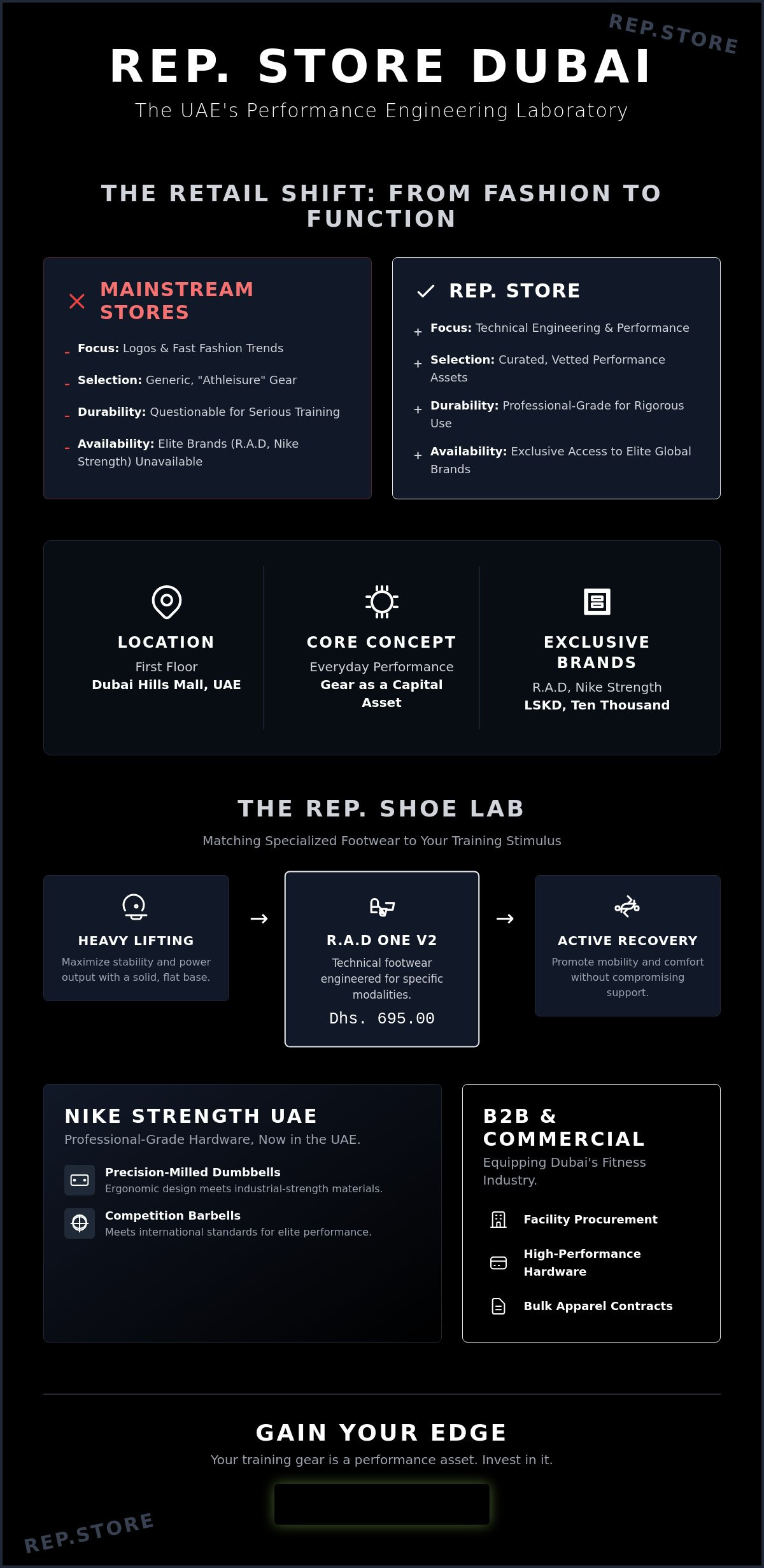 REP Store Dubai