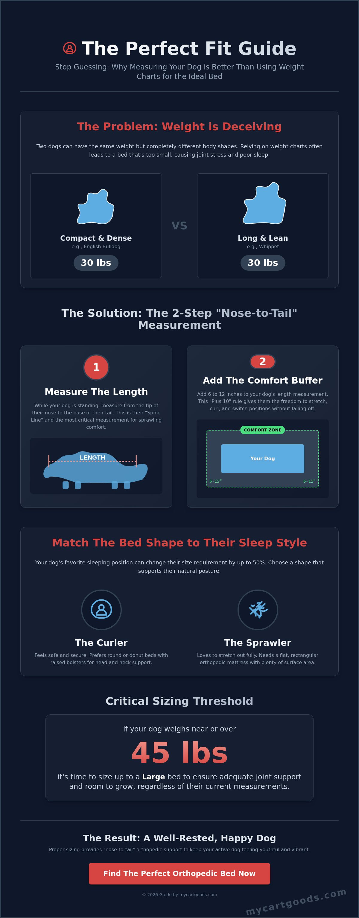 What size dog bed for medium dogs