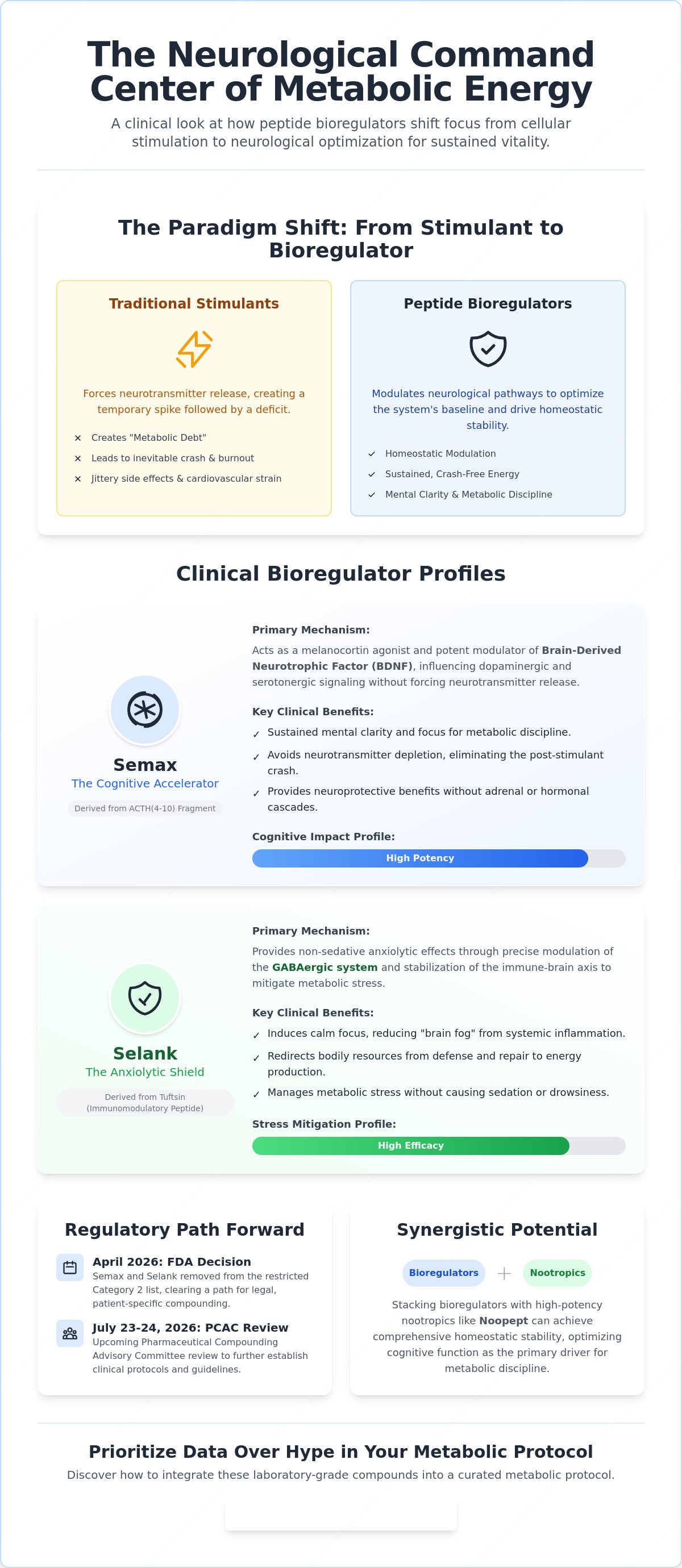 Peptides for metabolic health and energy