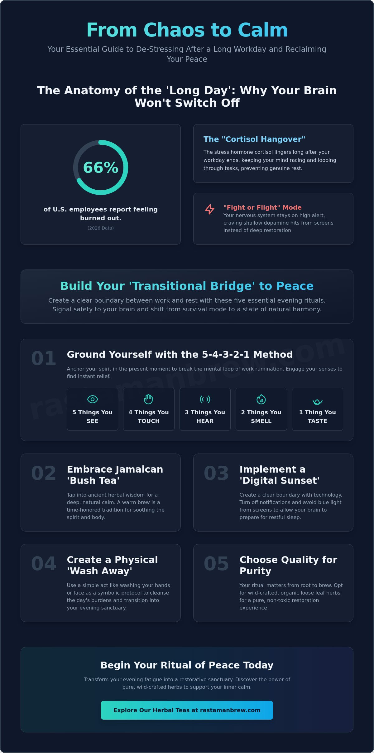 How to de-stress after a long day