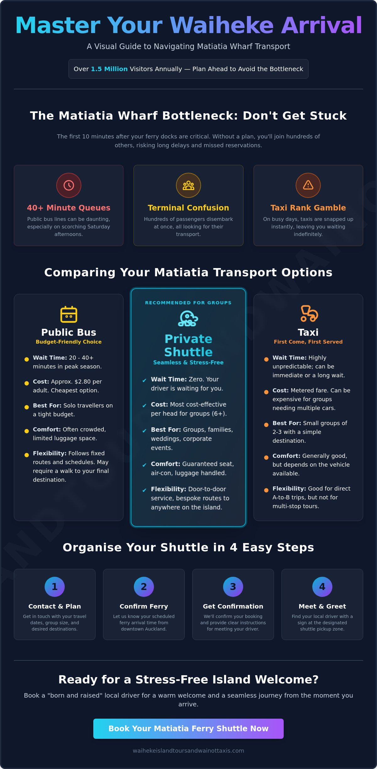 Matiatia ferry shuttle