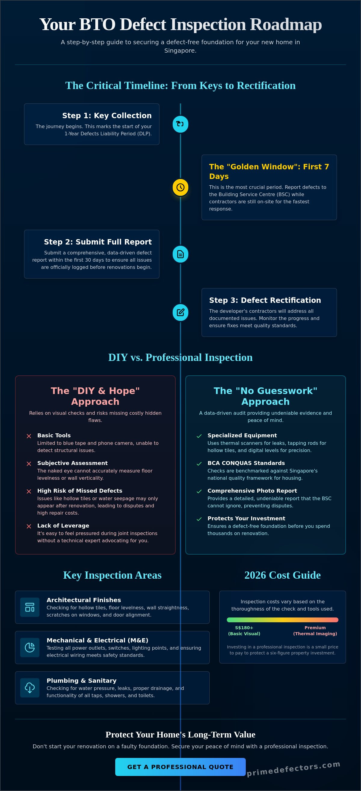 BTO defect inspection Singapore
