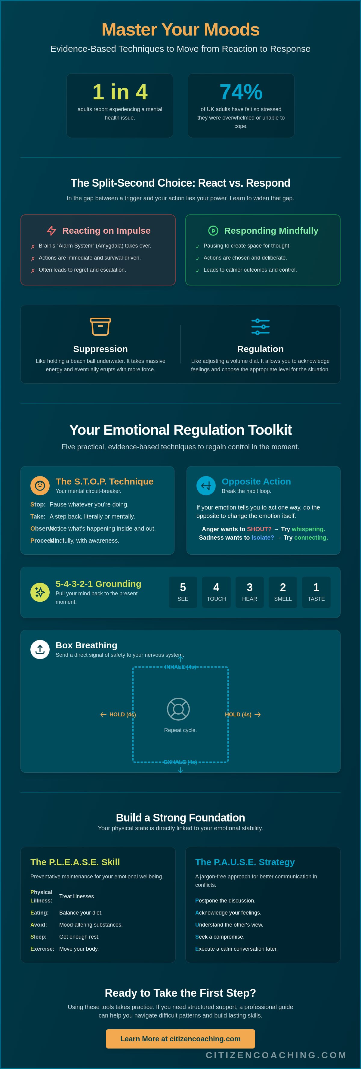 Emotional regulation techniques