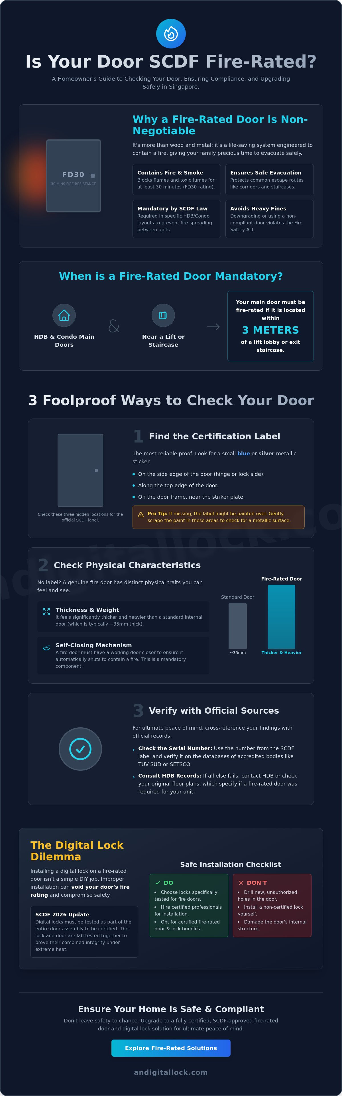 How to check if my door is fire rated