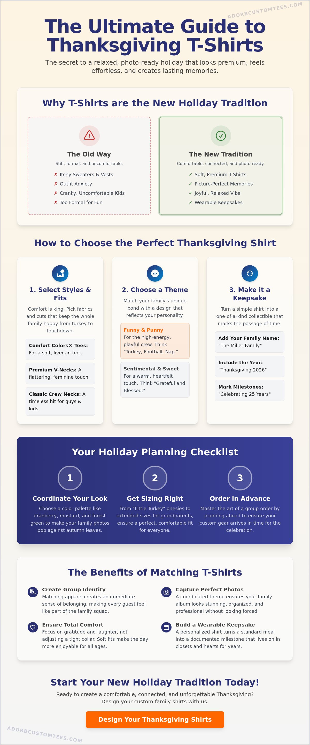 Thanksgiving t-shirts