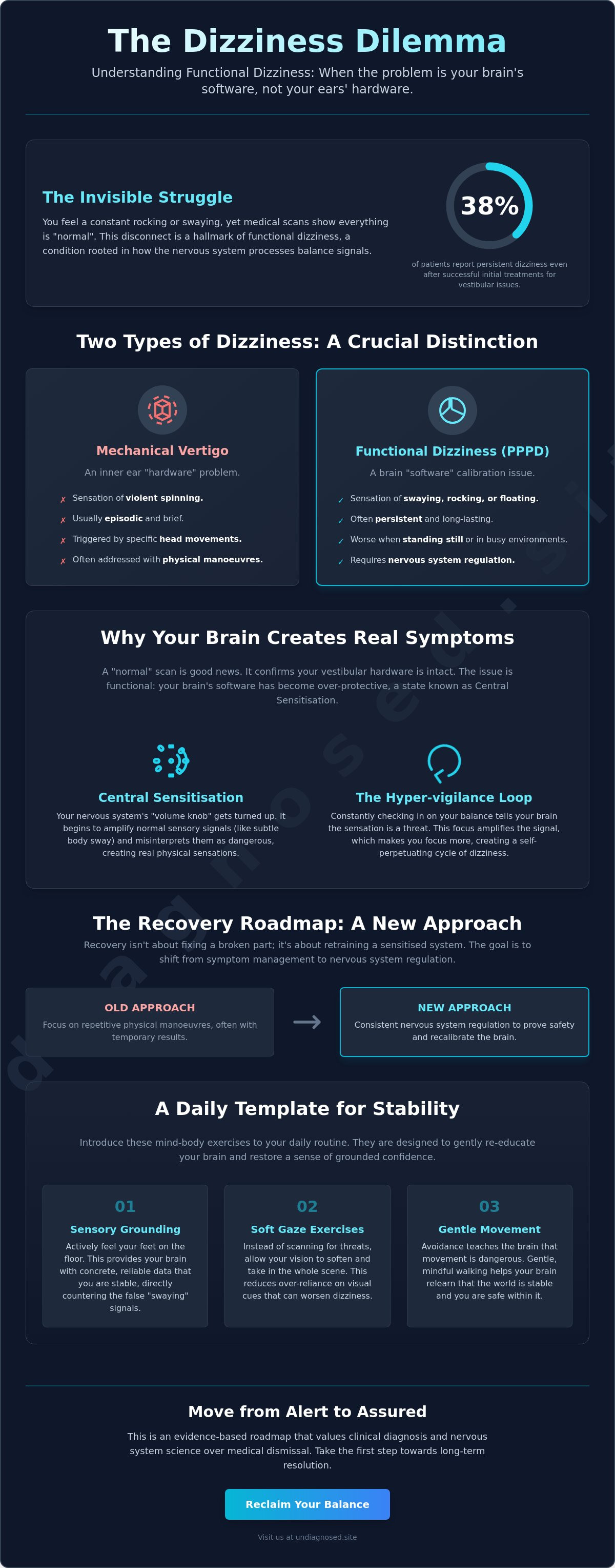 Managing dizziness at home