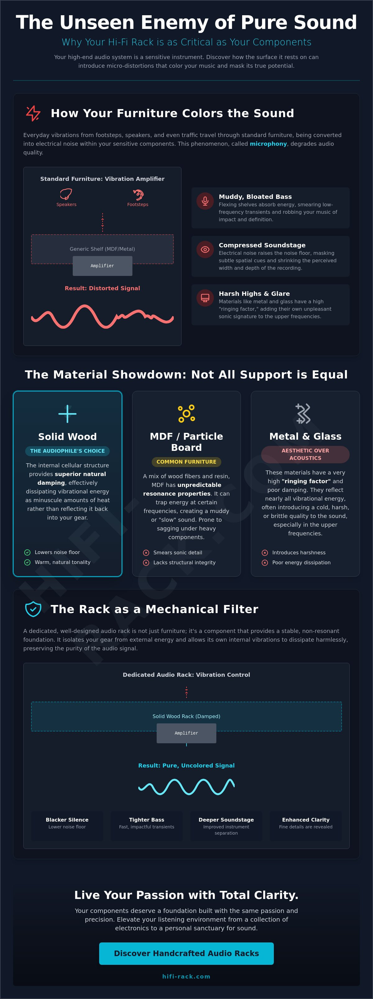 Does a dedicated audio rack make a difference