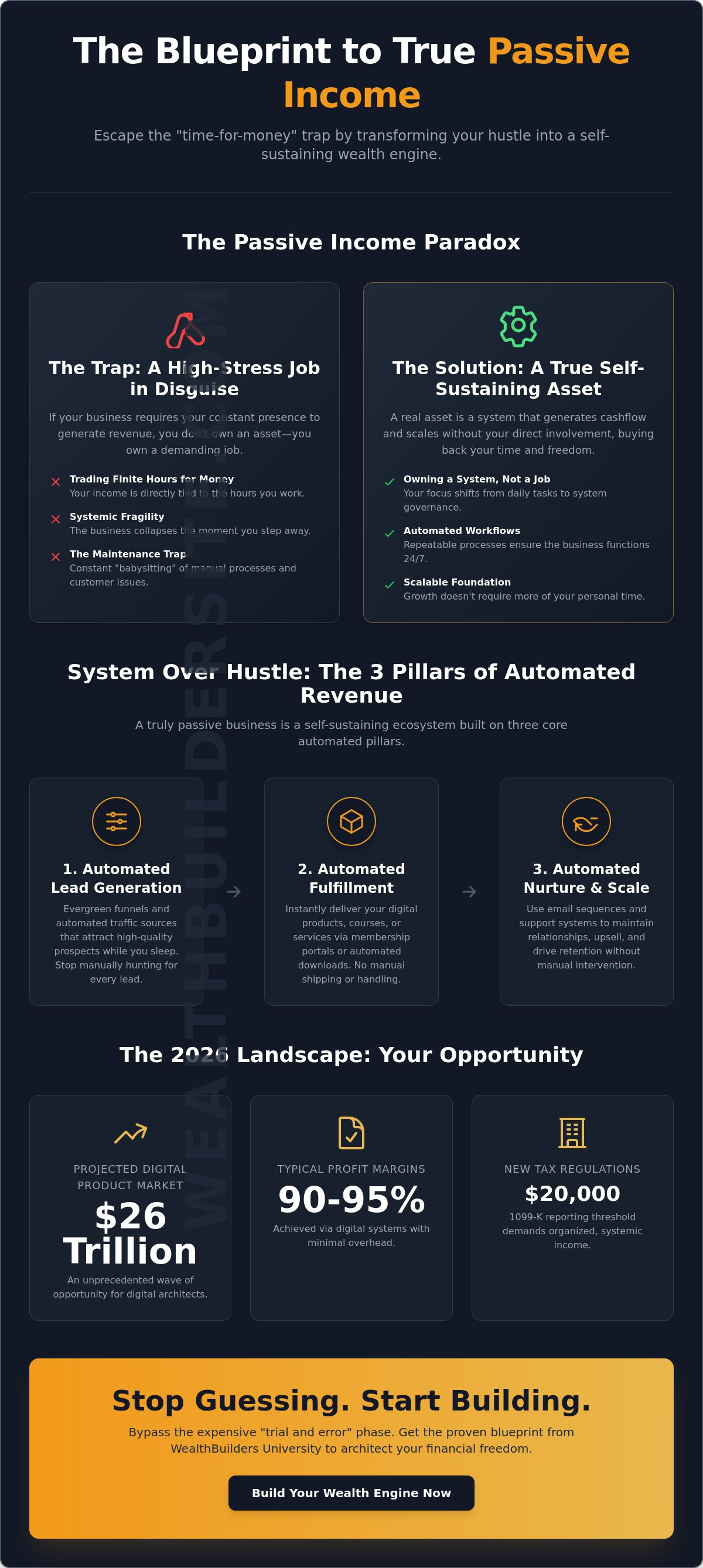 Online business passive income