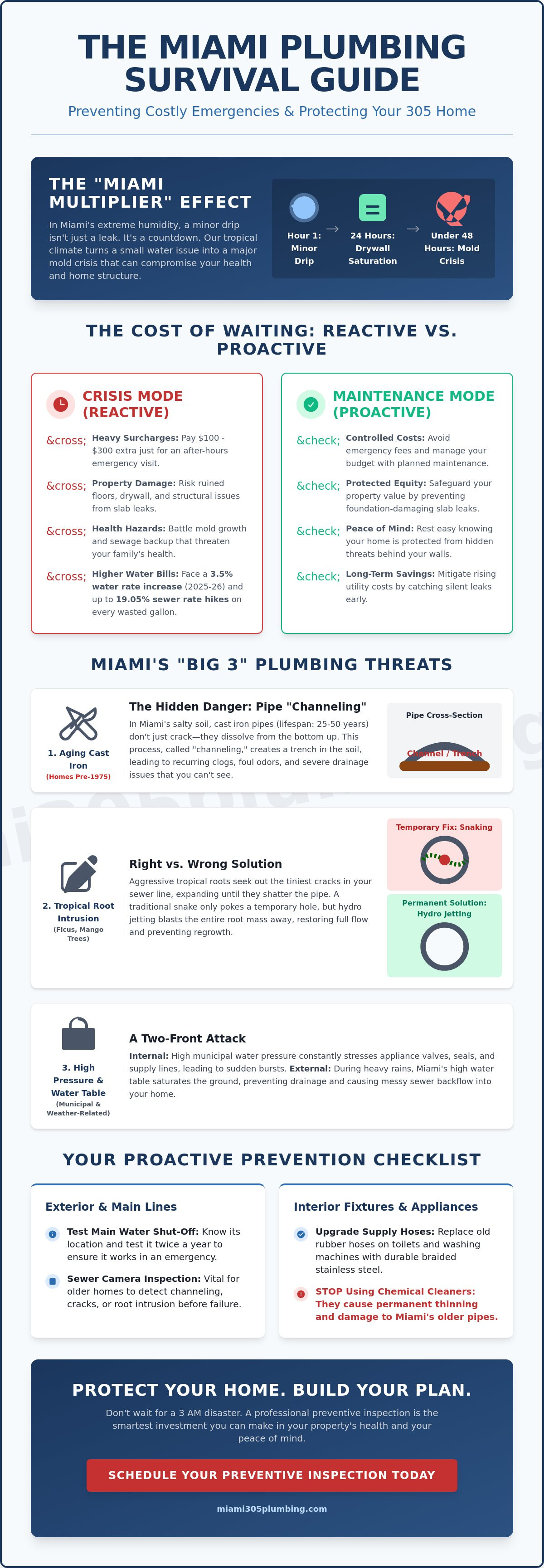 Preventing plumbing emergencies
