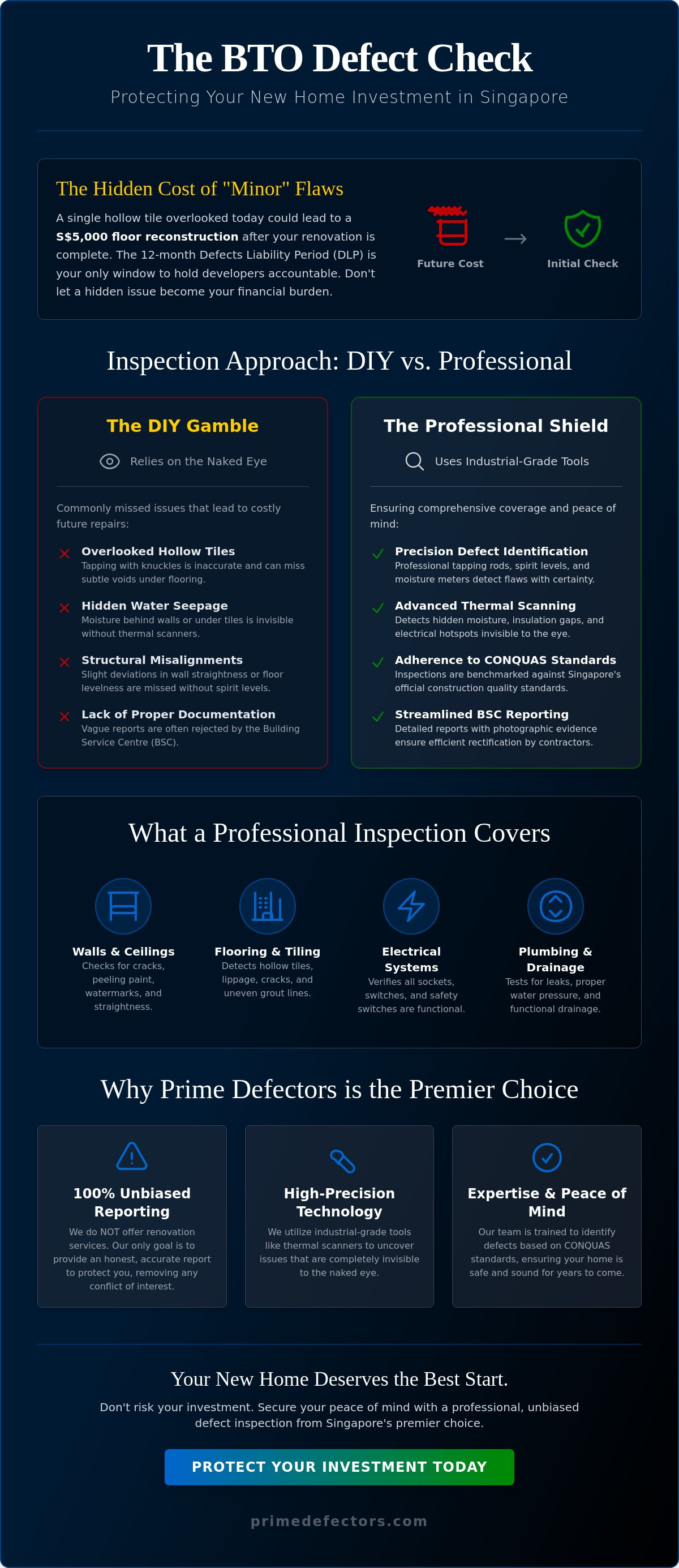 BTO defect check price