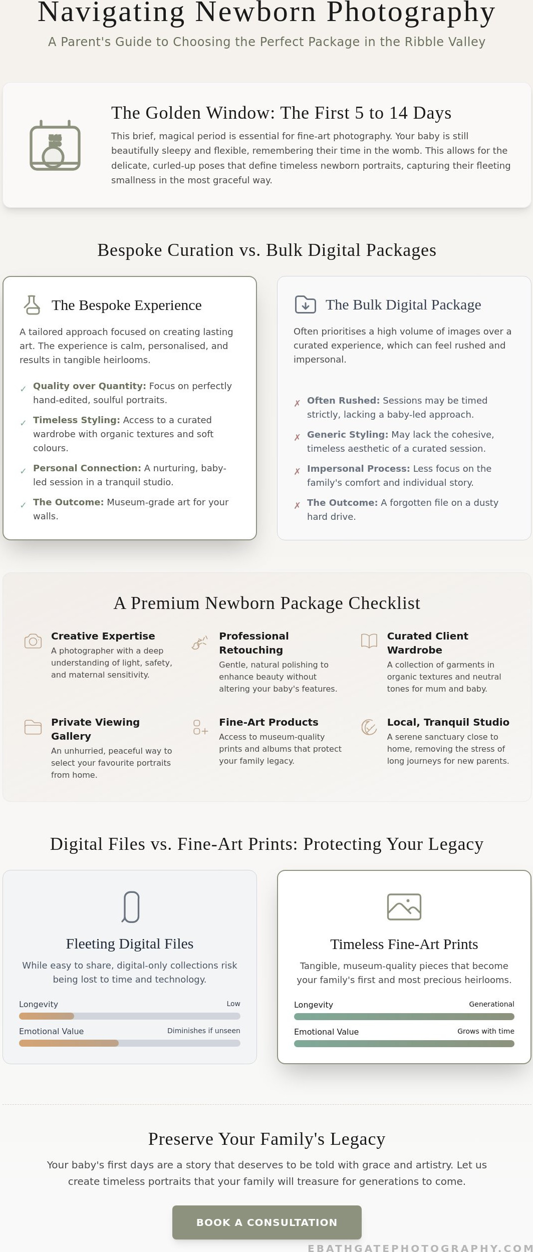 Newborn photography packages Clitheroe