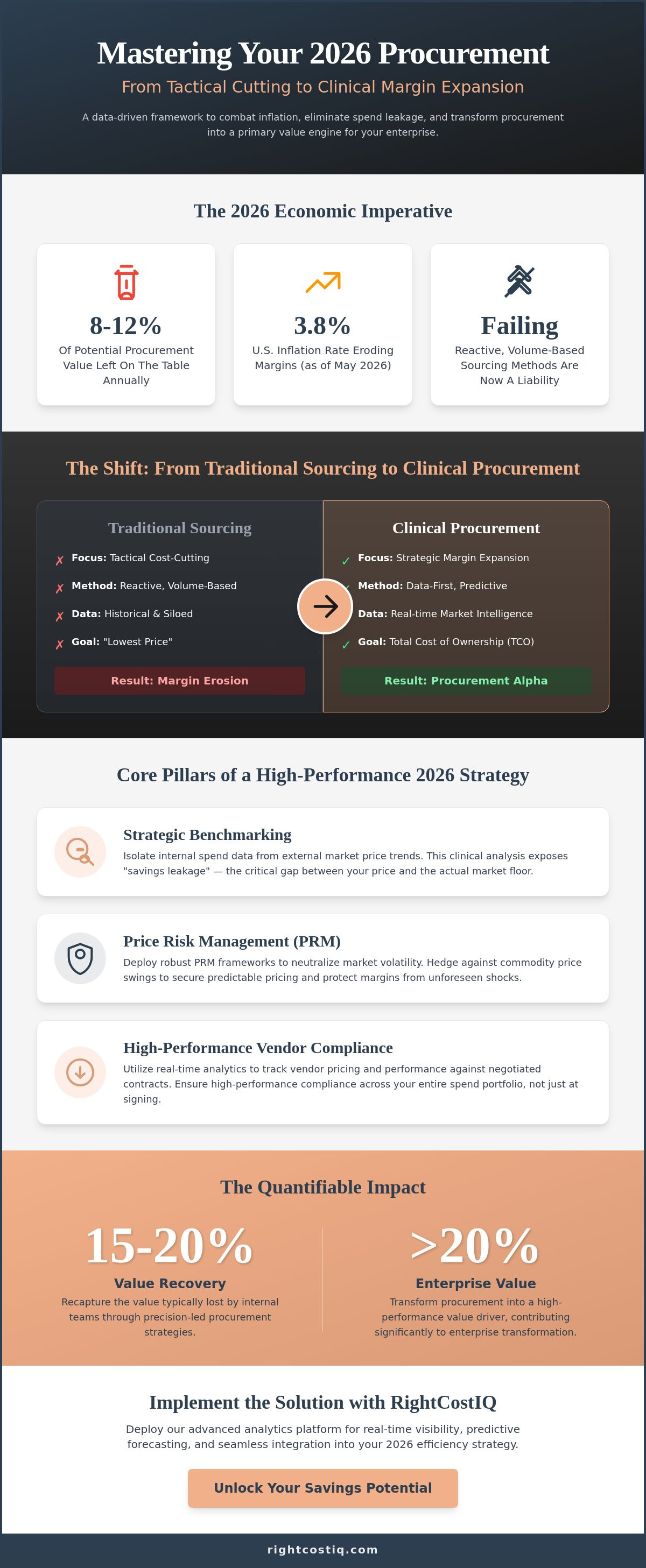 Procurement cost savings strategy 2026
