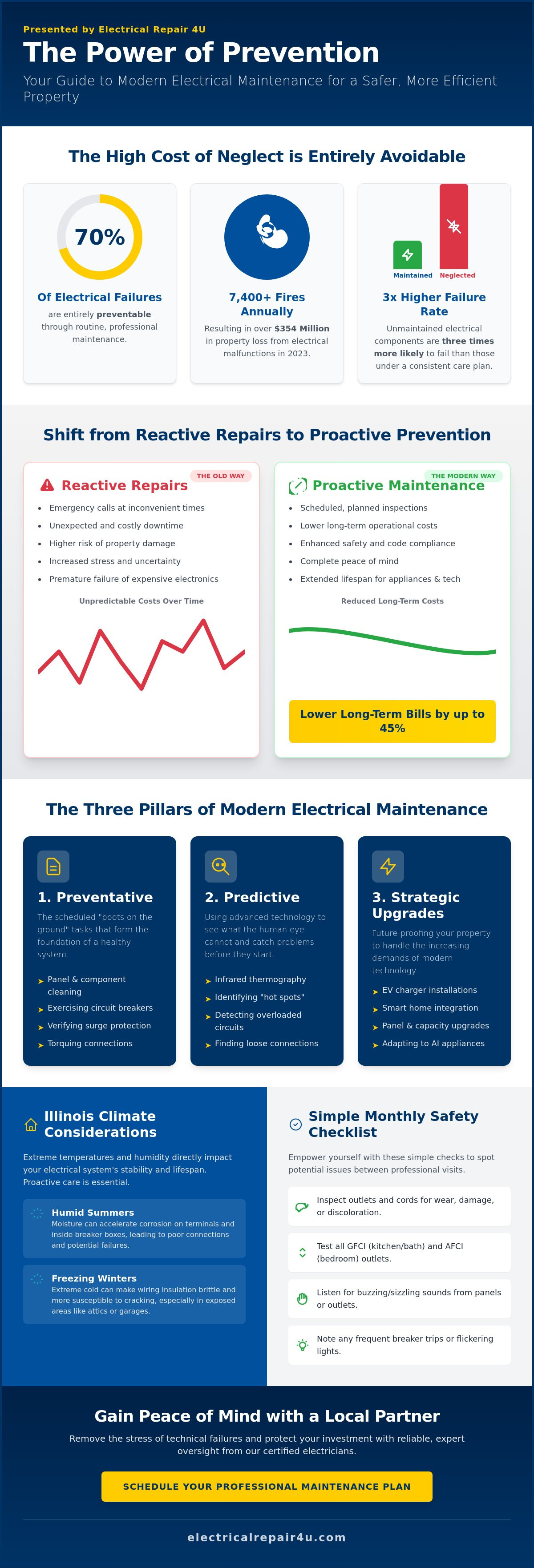 Preventative electrical maintenance