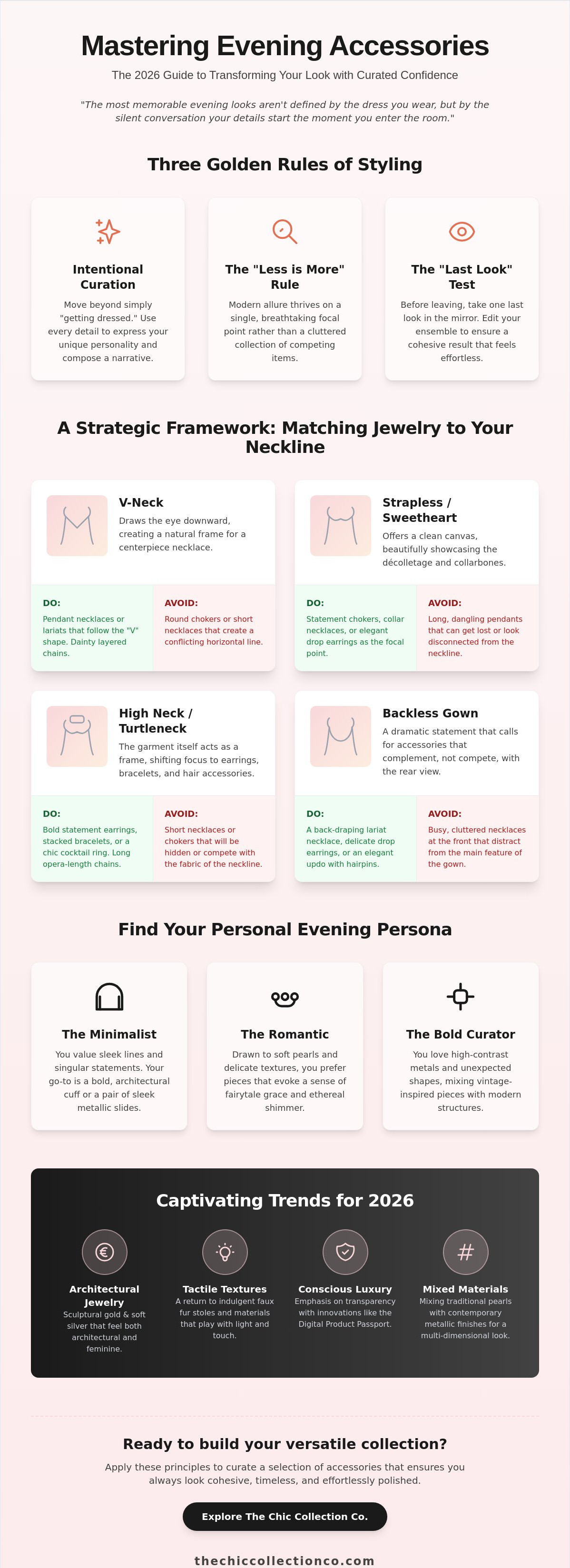 Women's evening accessories