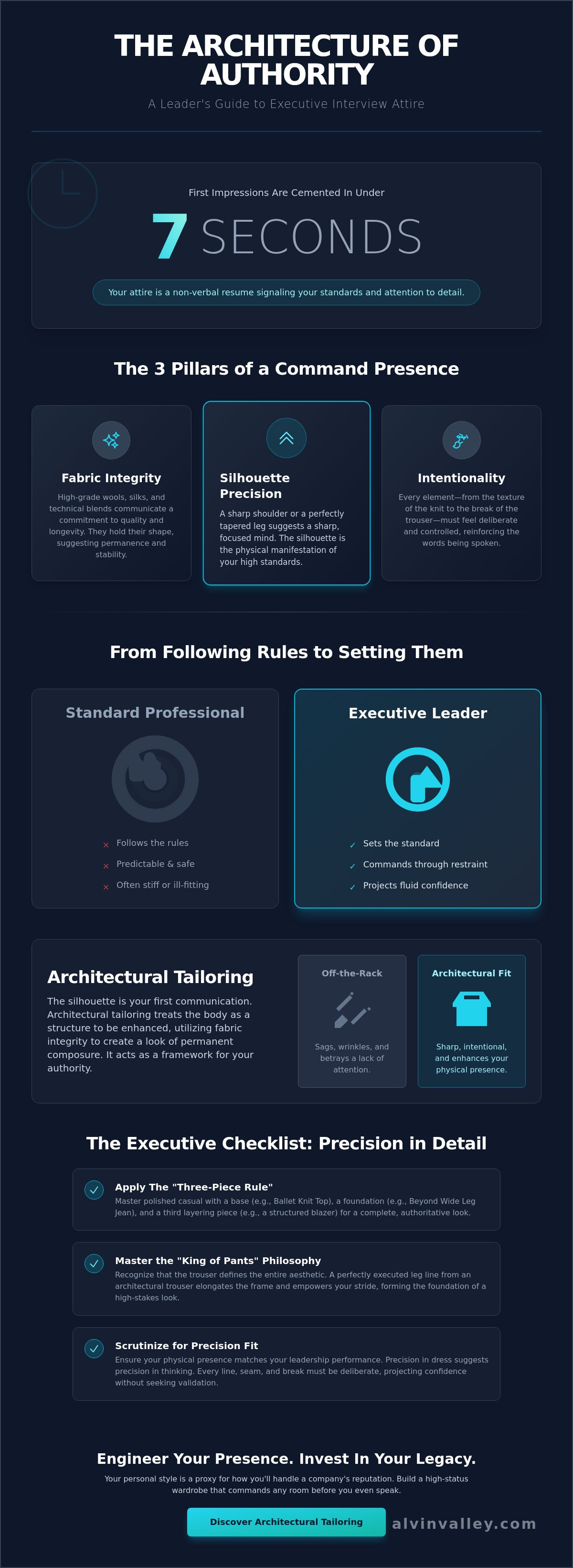 Interview outfits for executive positions