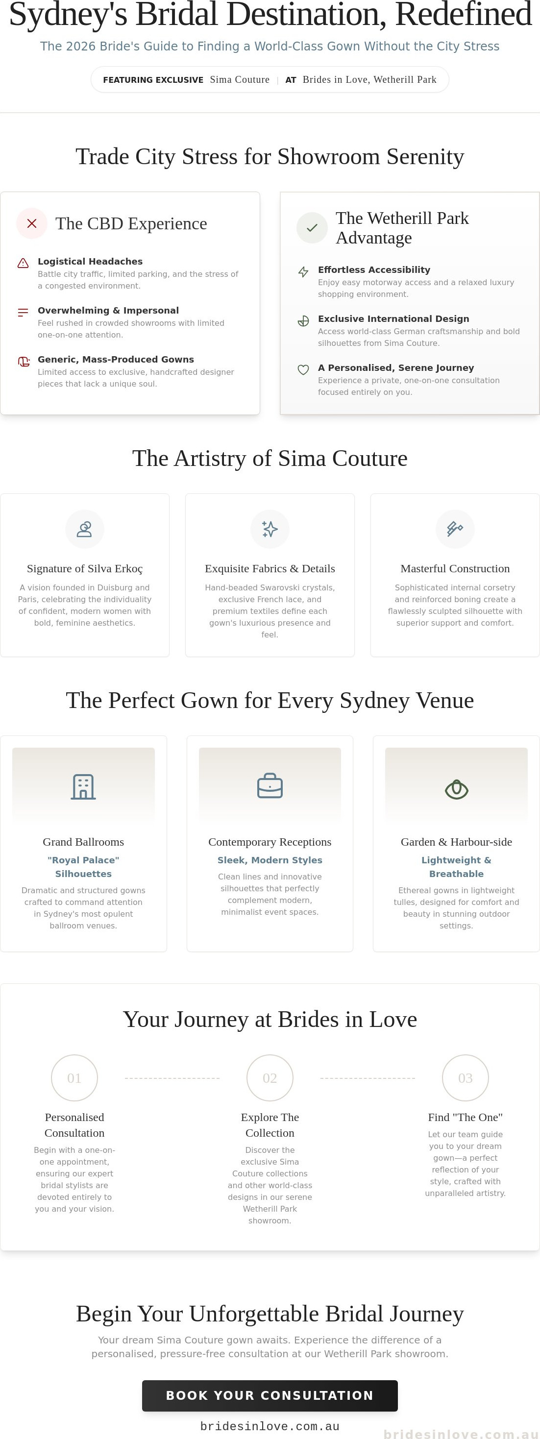 Sima Couture wedding gowns Wetherill Park