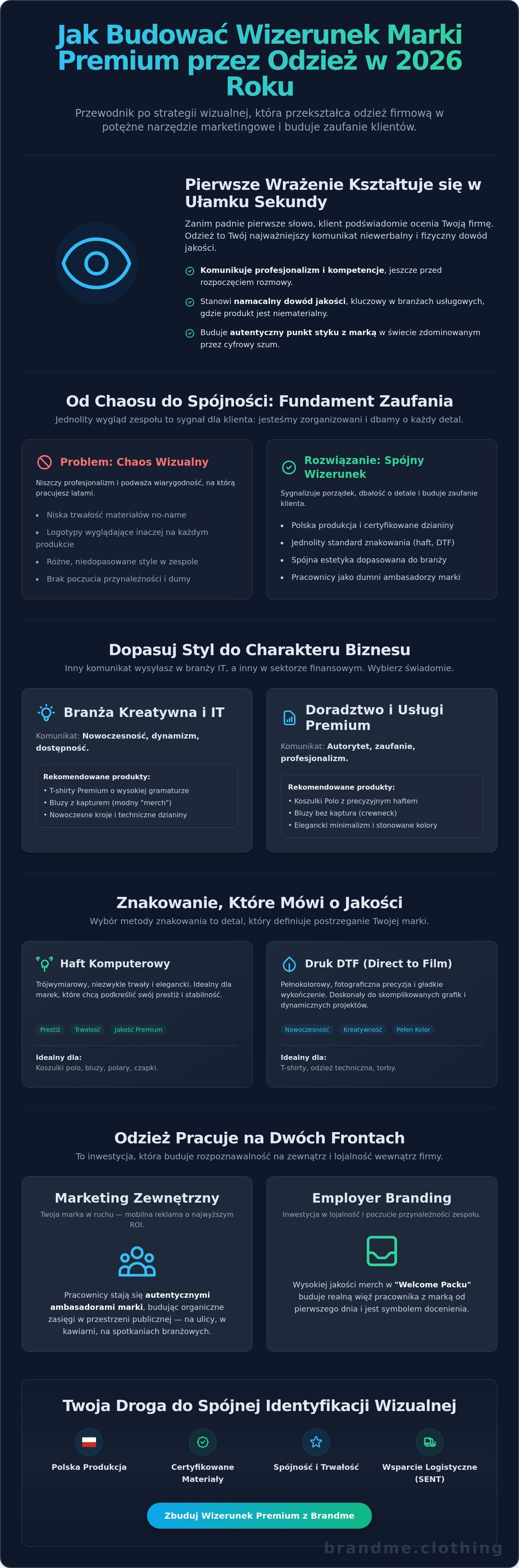 Jak budować wizerunek marki przez odzież