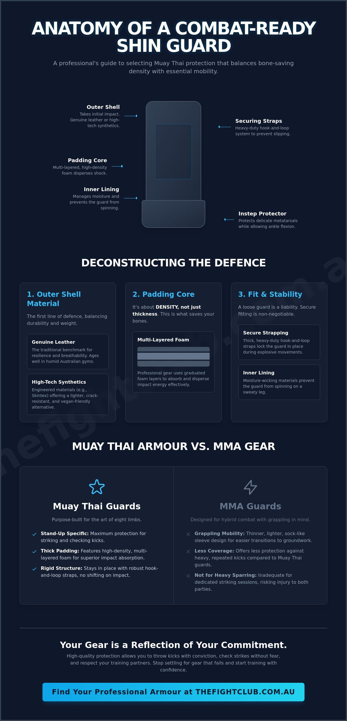 Muay Thai shin guards Australia