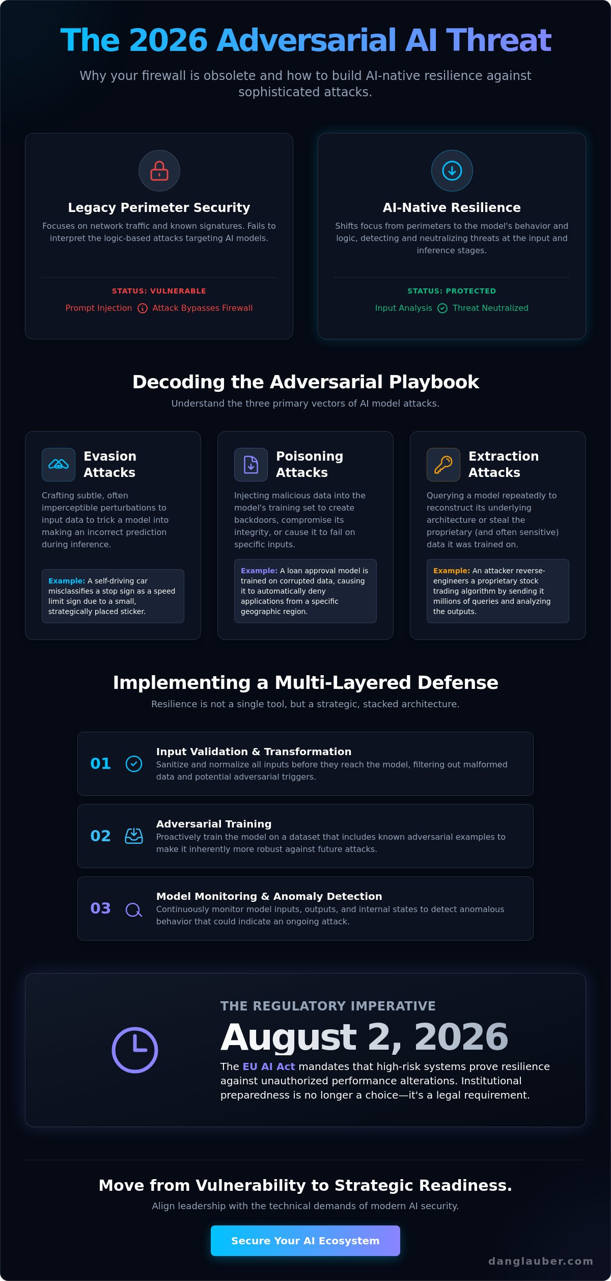 Defending against adversarial AI attacks