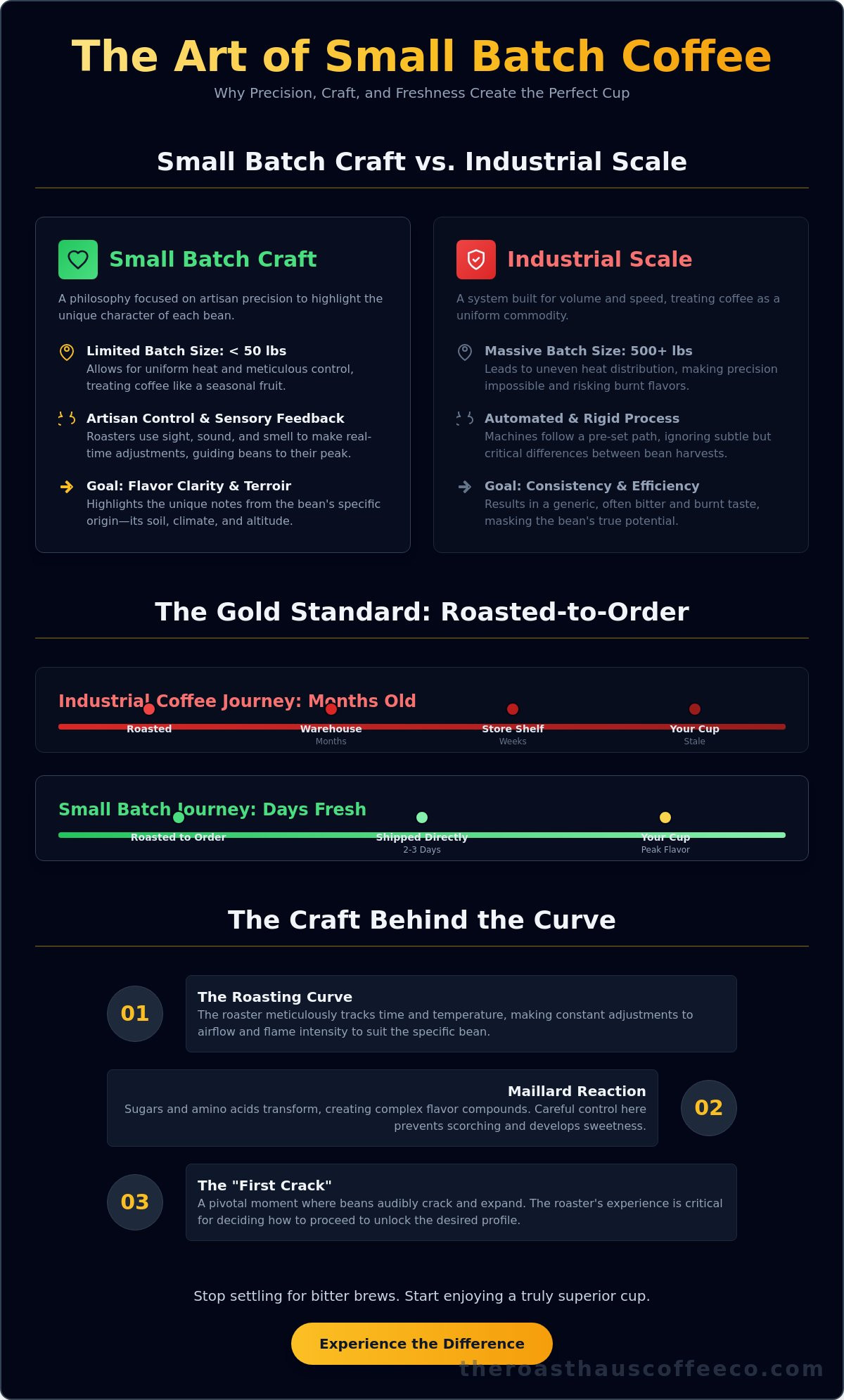 What is small batch coffee roasting