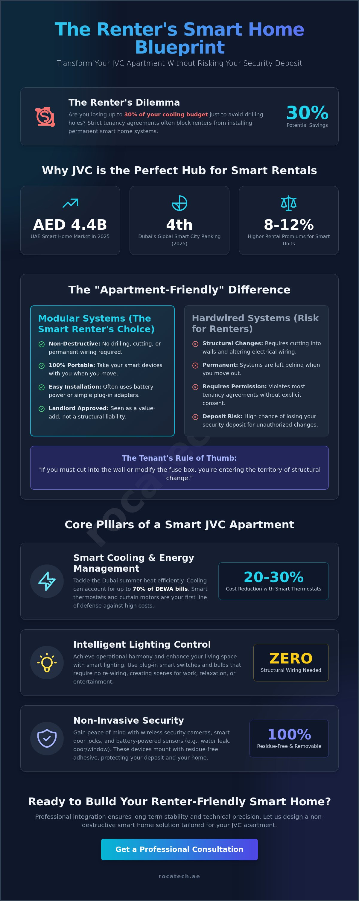 Apartment friendly smart home jvc