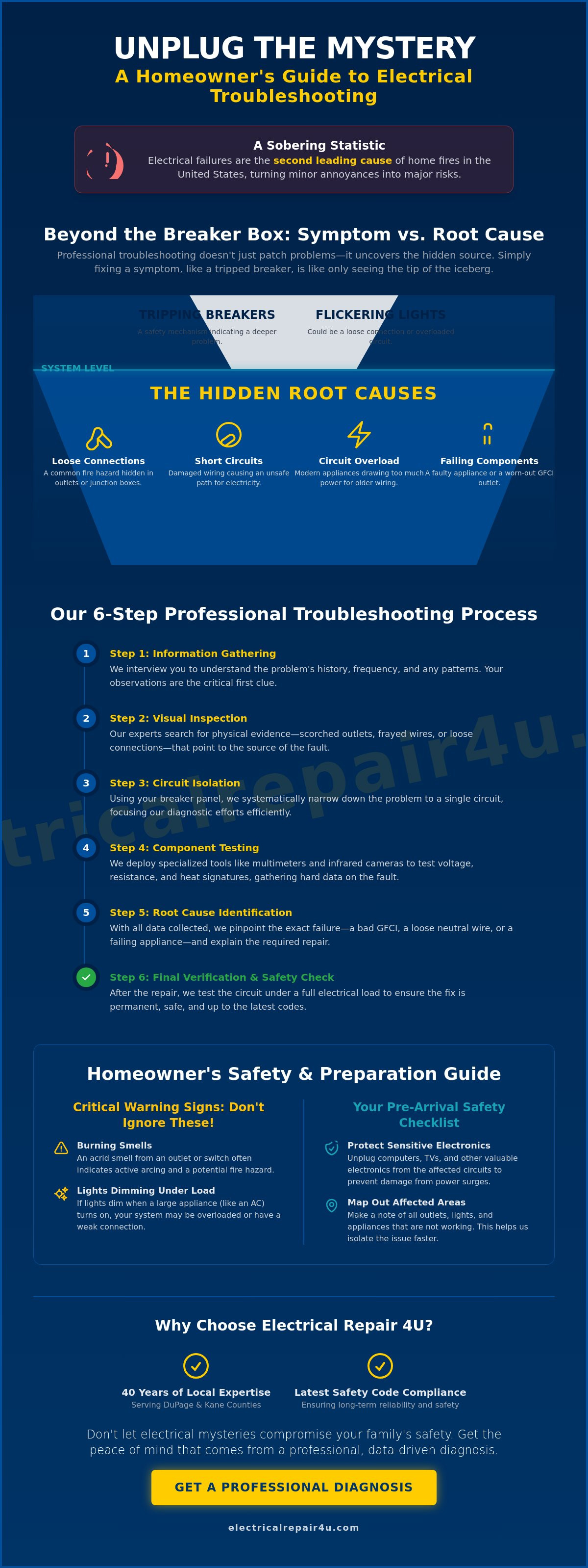 Electrical troubleshooting services