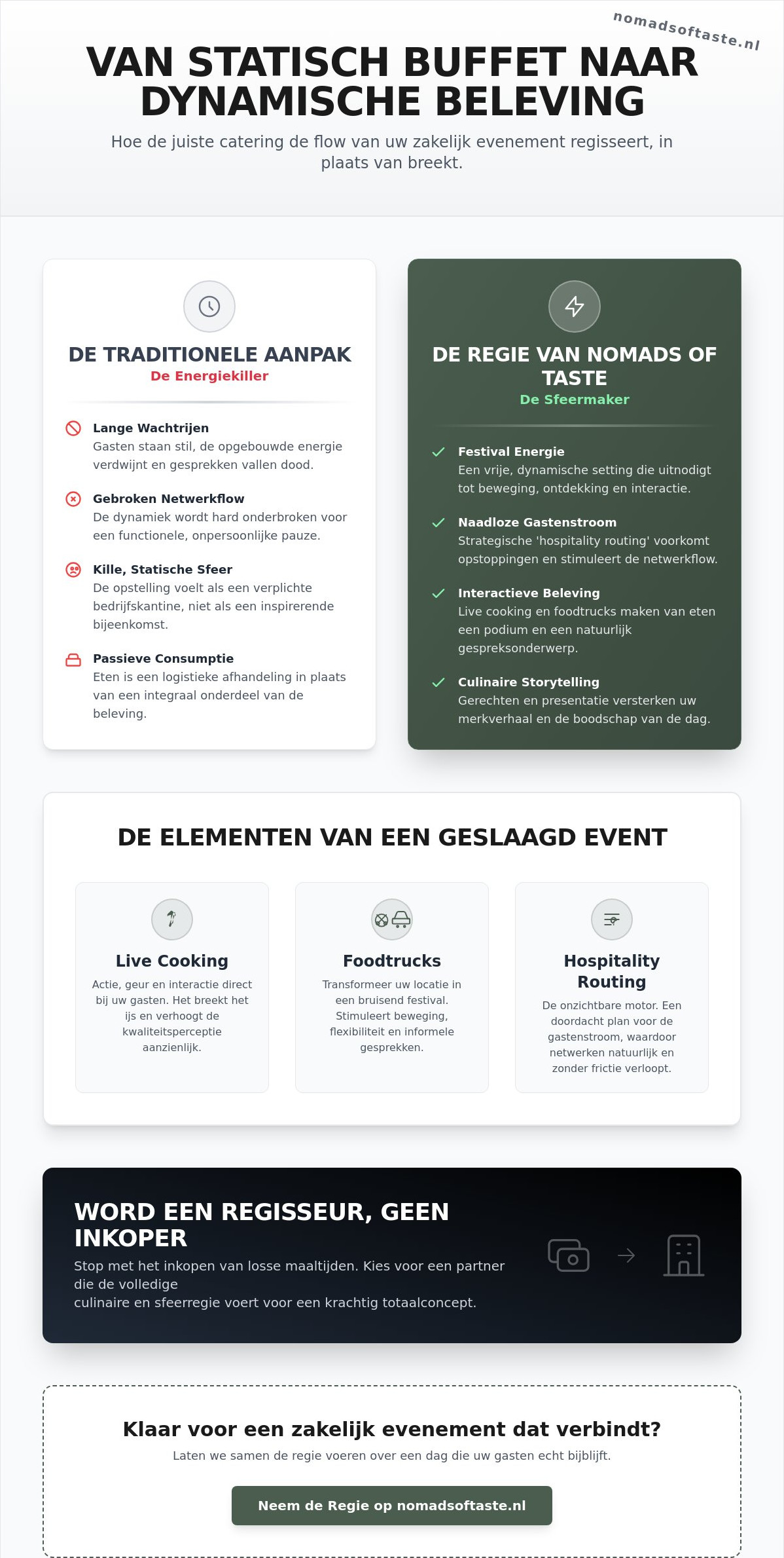Catering evenement
