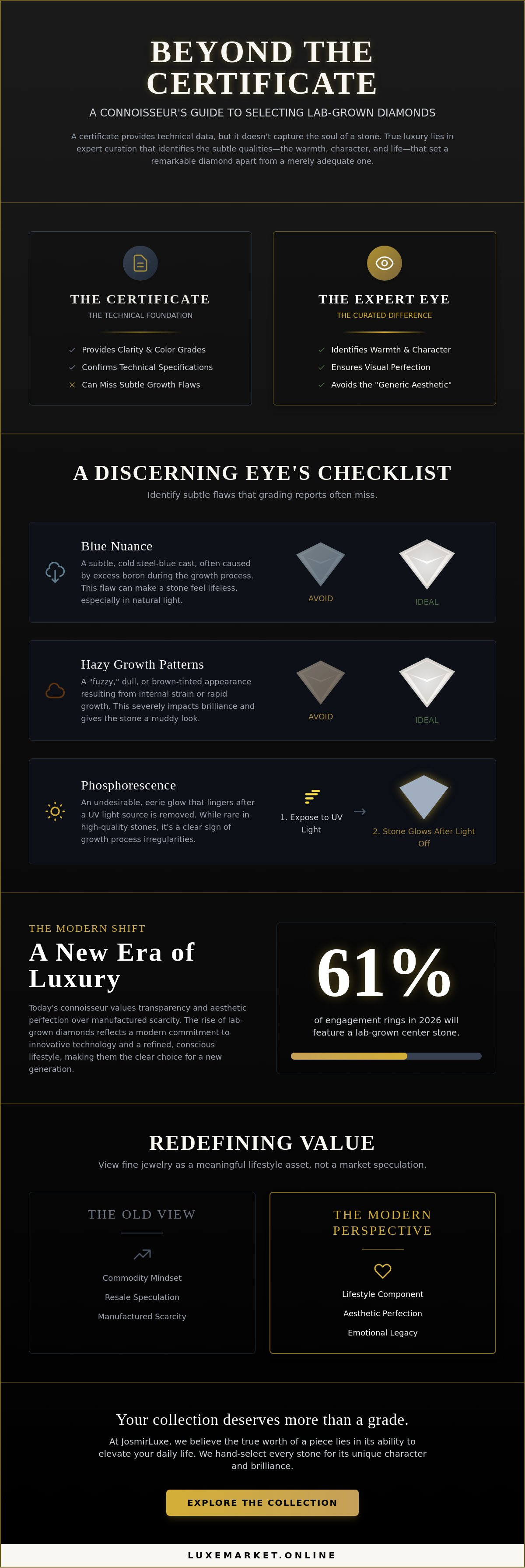 Common problems with lab grown diamonds