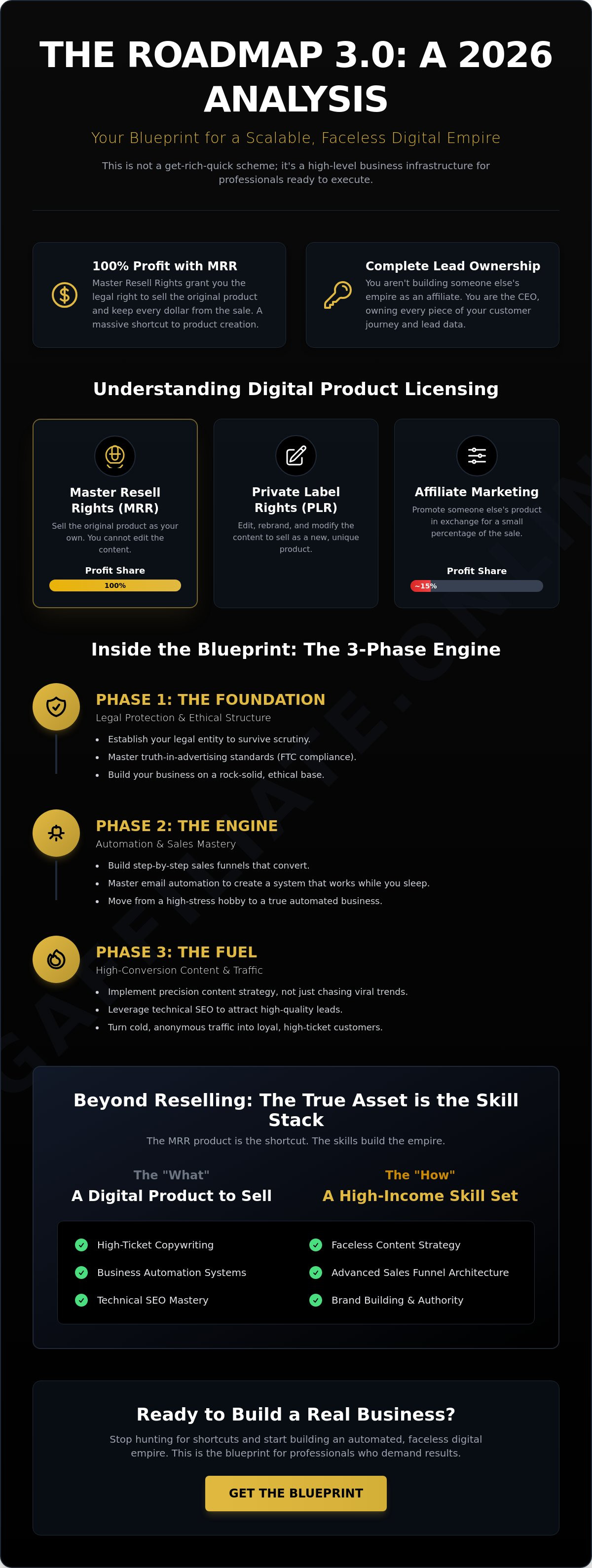 The roadmap 3.0 review