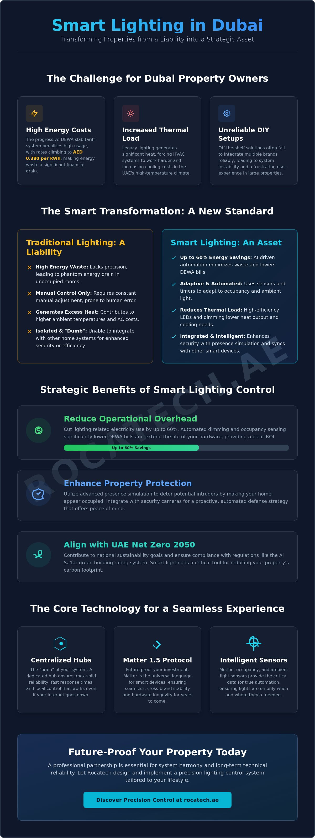 Benefits of smart lighting in uae