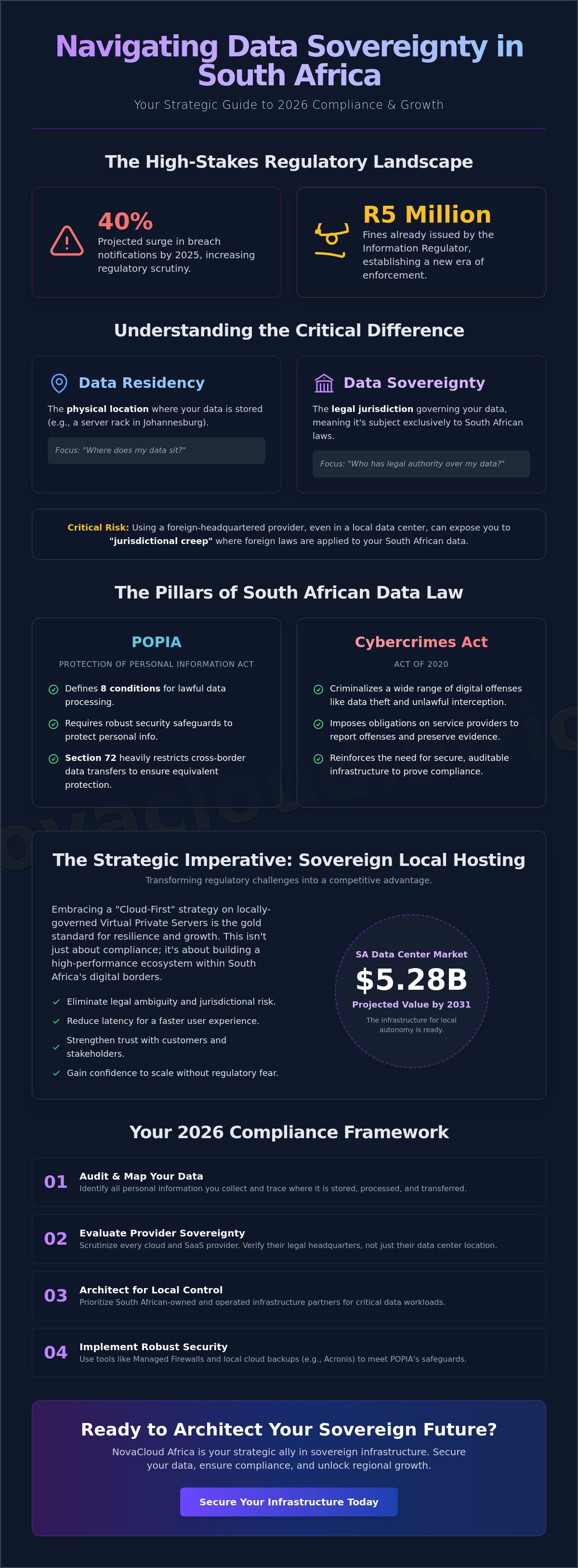 Data sovereignty laws in South Africa explained