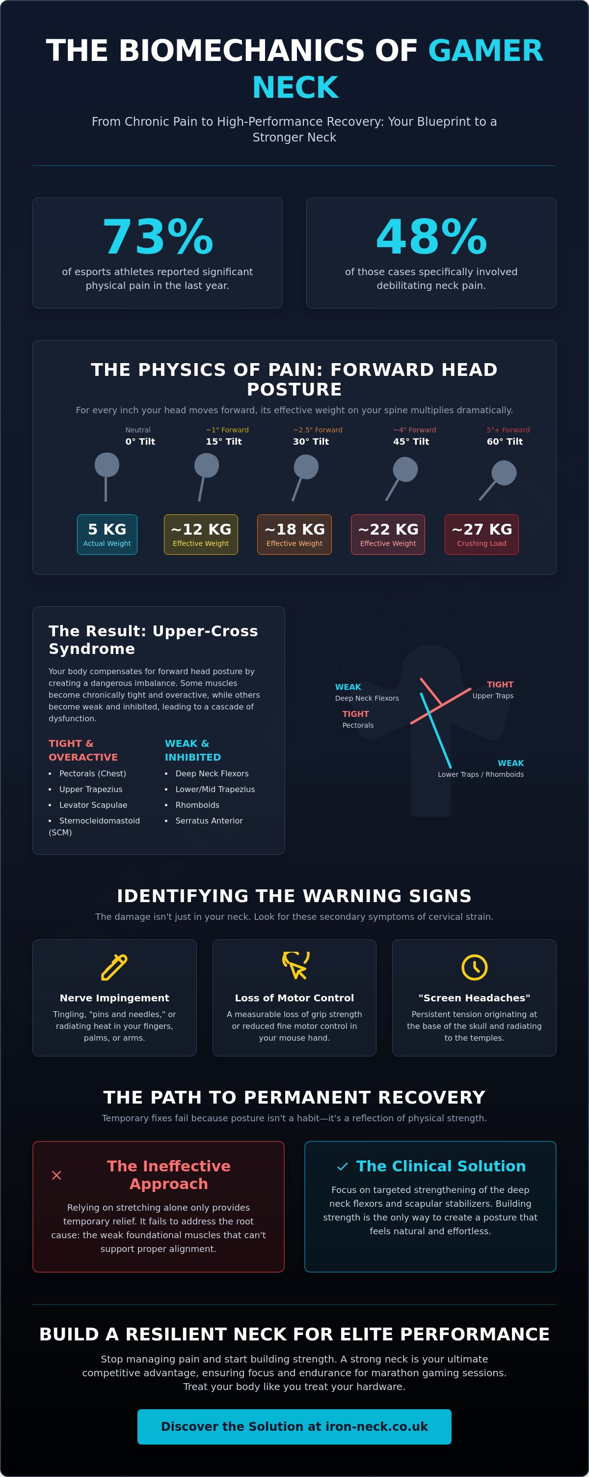 Neck pain from gaming posture