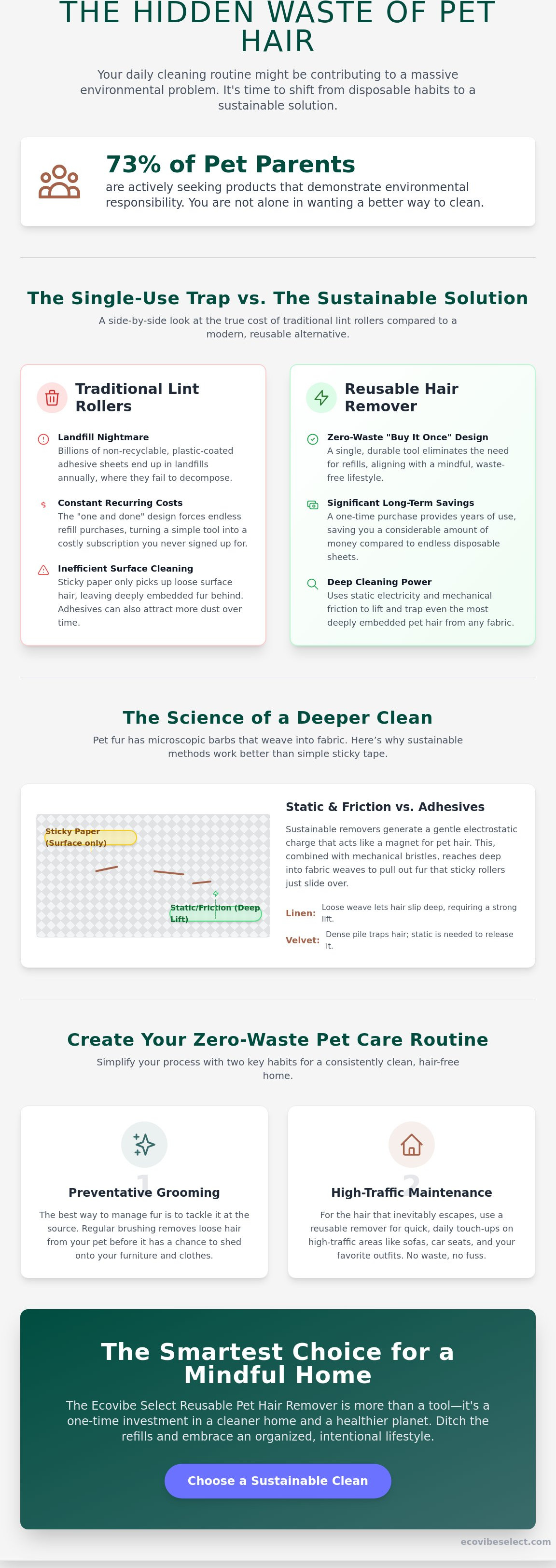 Sustainable fur removal