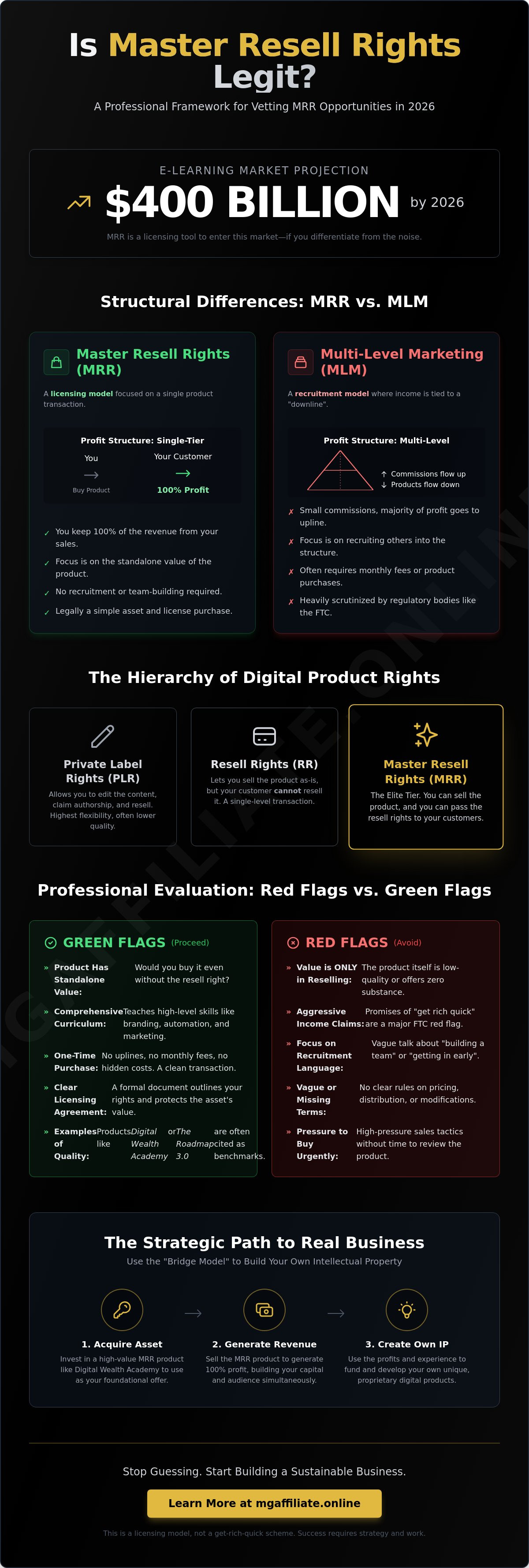 Is master resell rights legit