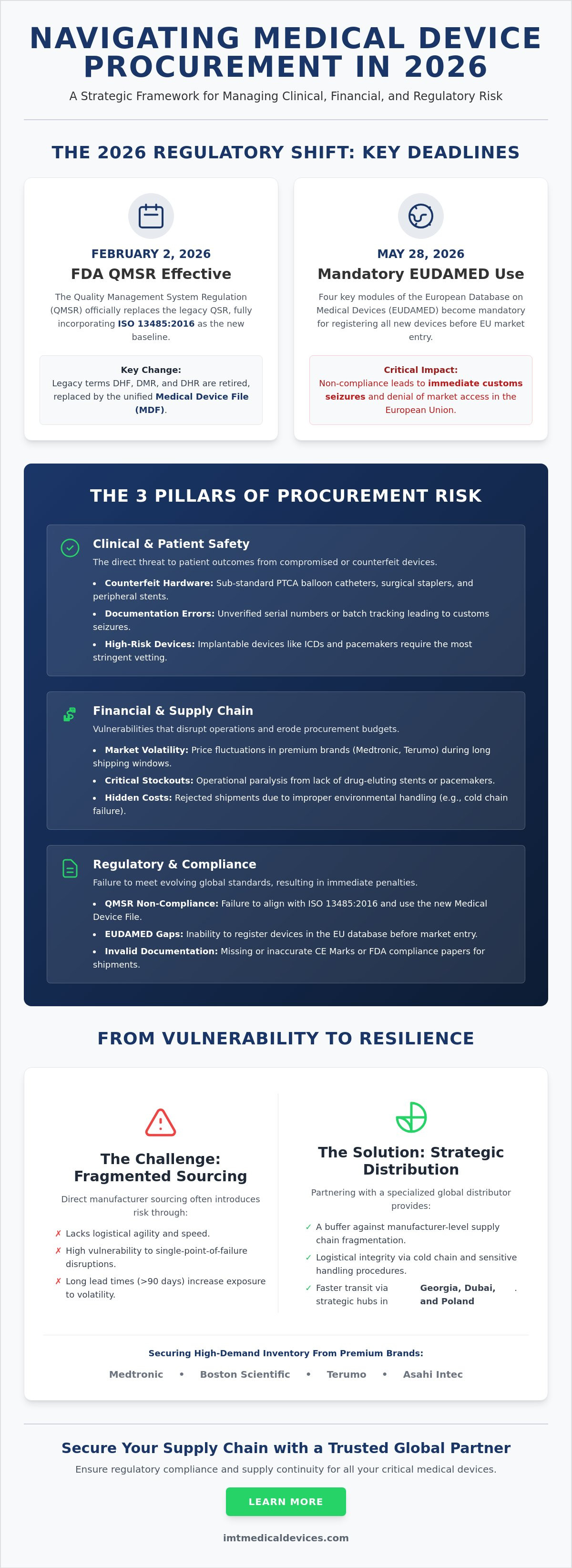Managing risk in medical device procurement