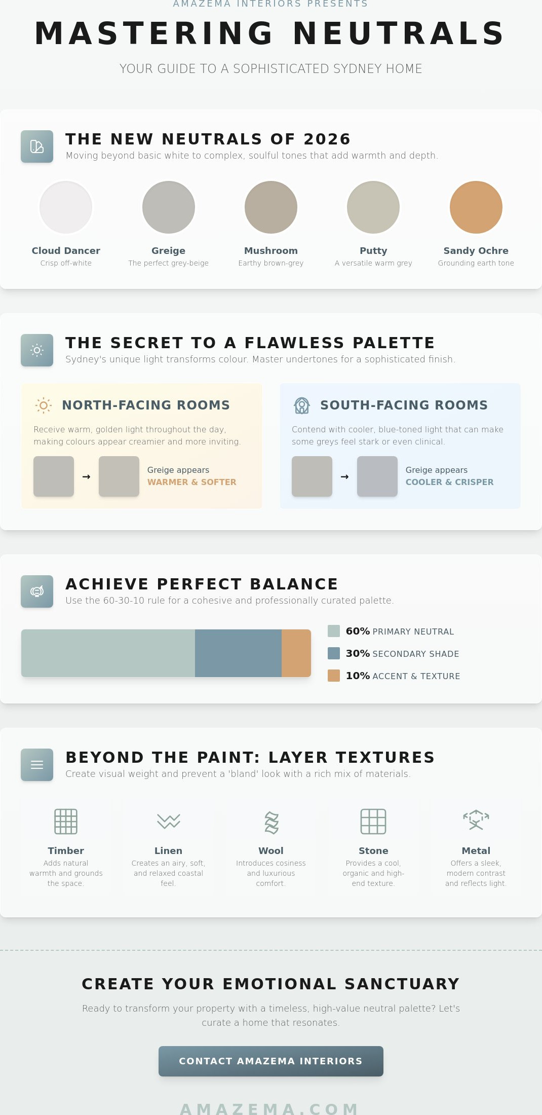 Neutral colours