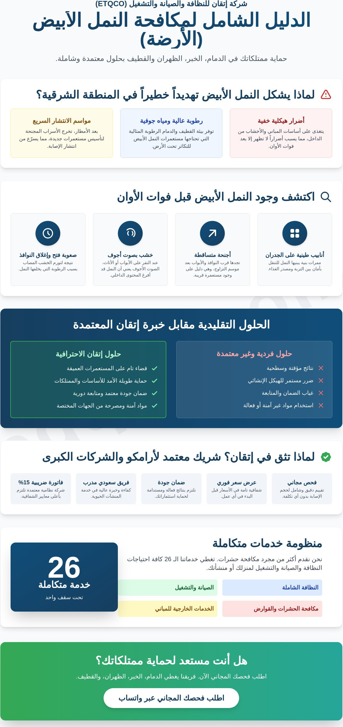 طرق التخلص من النمل الابيض في المنزل