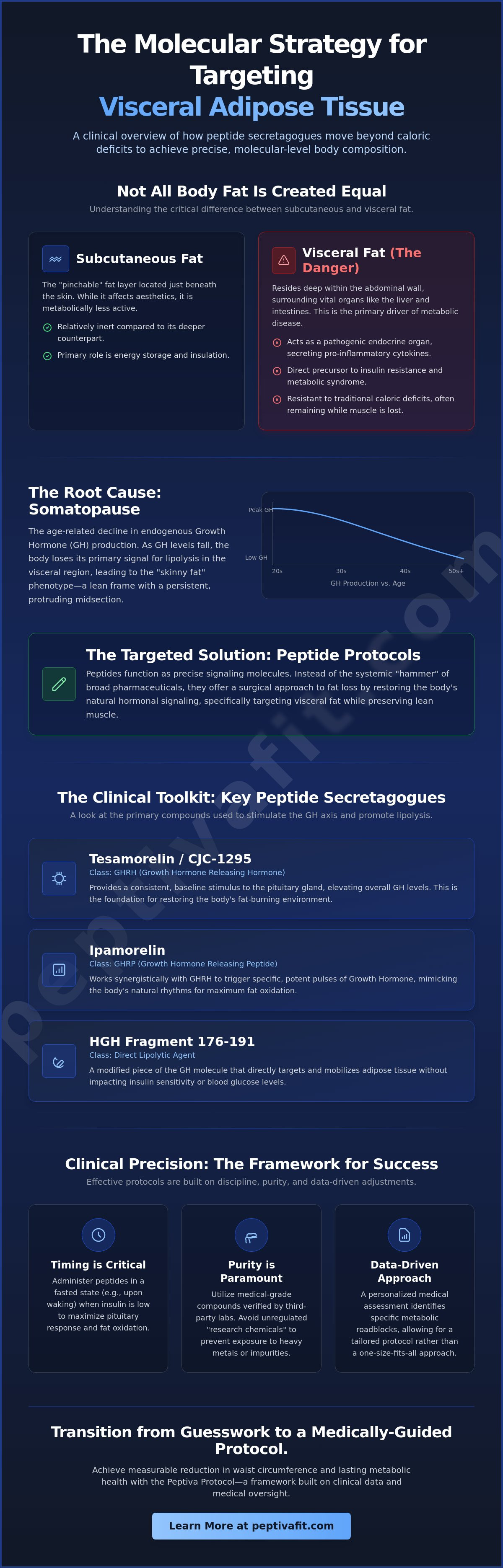 Using peptides to lose belly fat