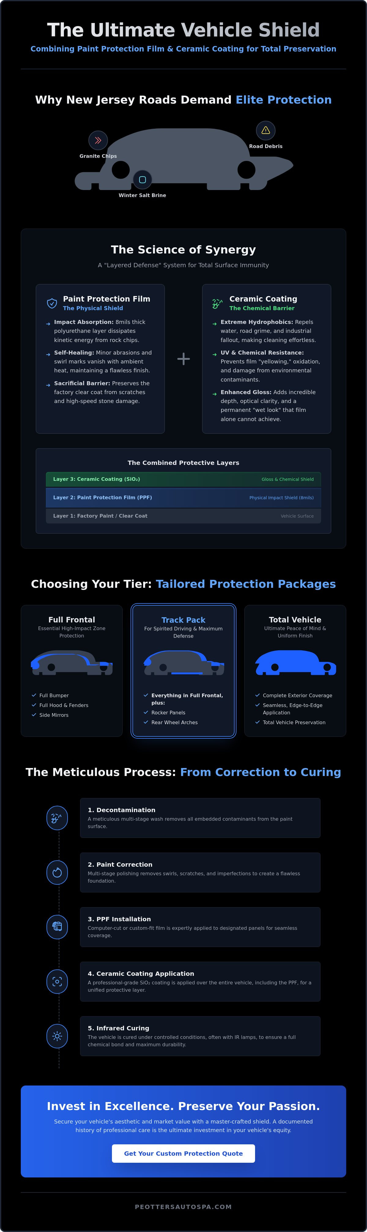 Ppf and ceramic coating package nj