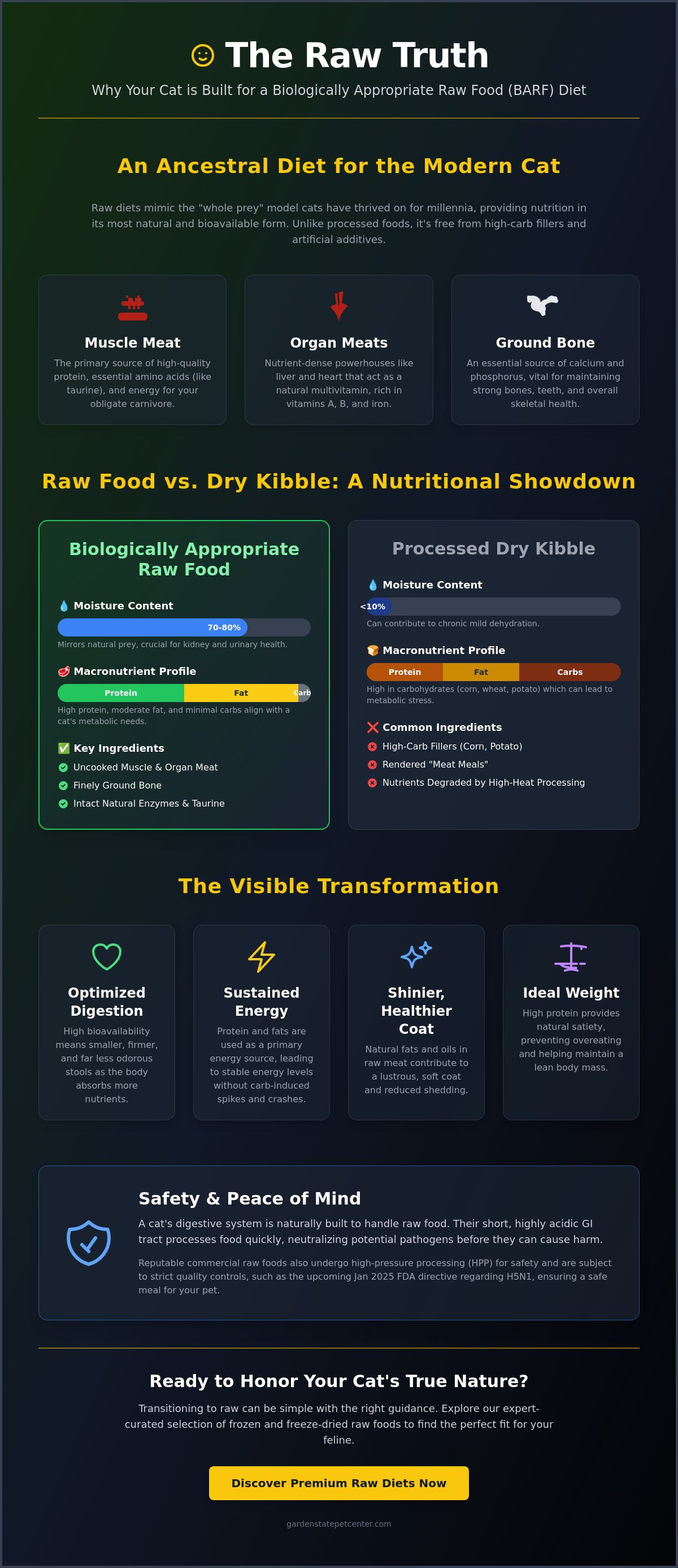 Raw Cat Food