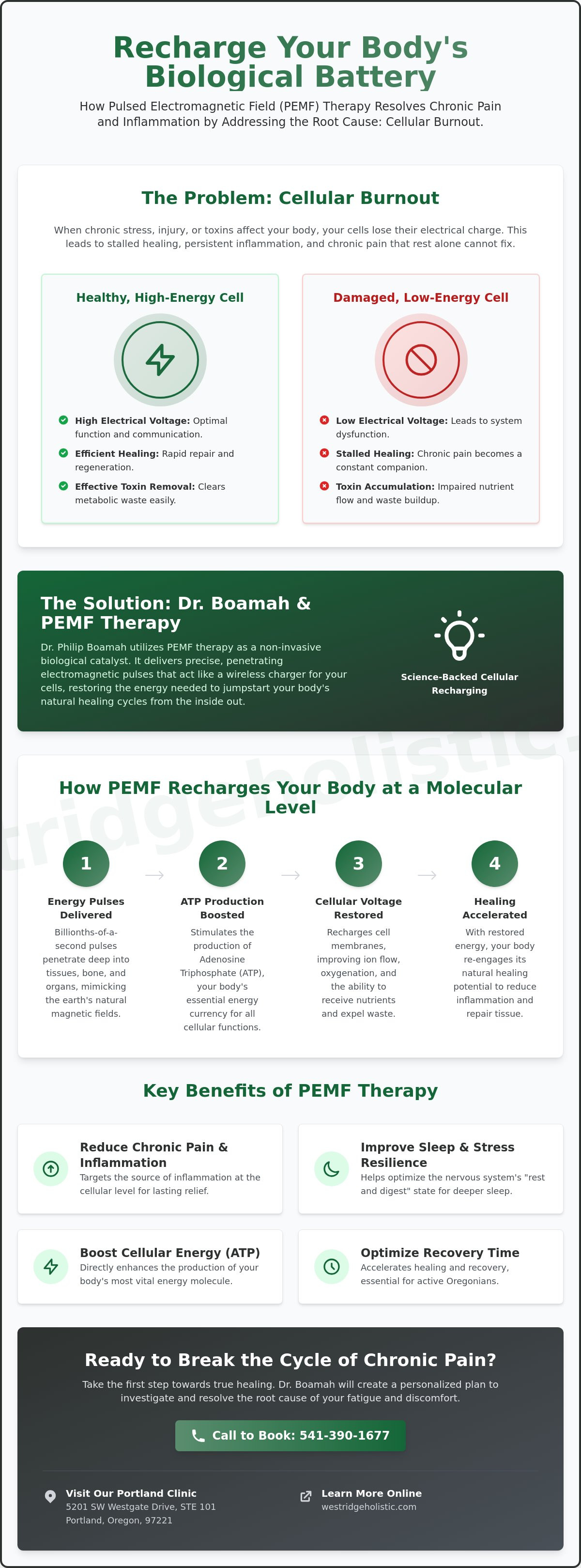 Pulsed electromagnetic field therapy Oregon