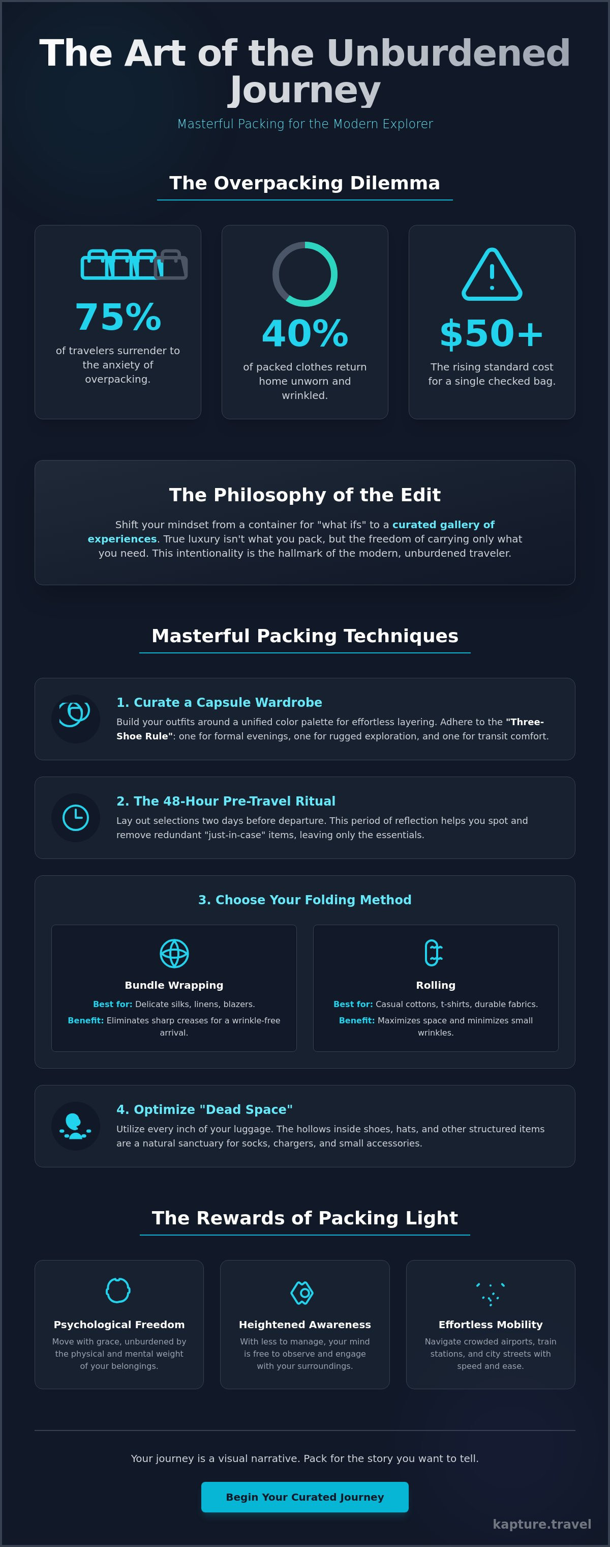 Travel packing tips and tricks