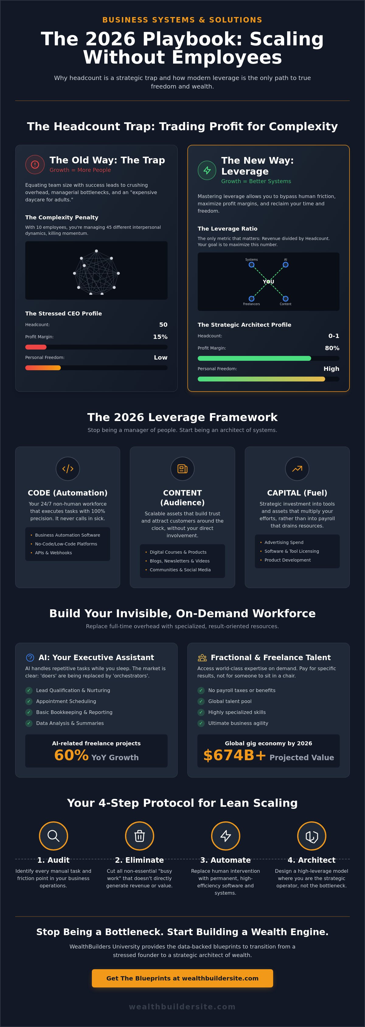 Scaling business without employees