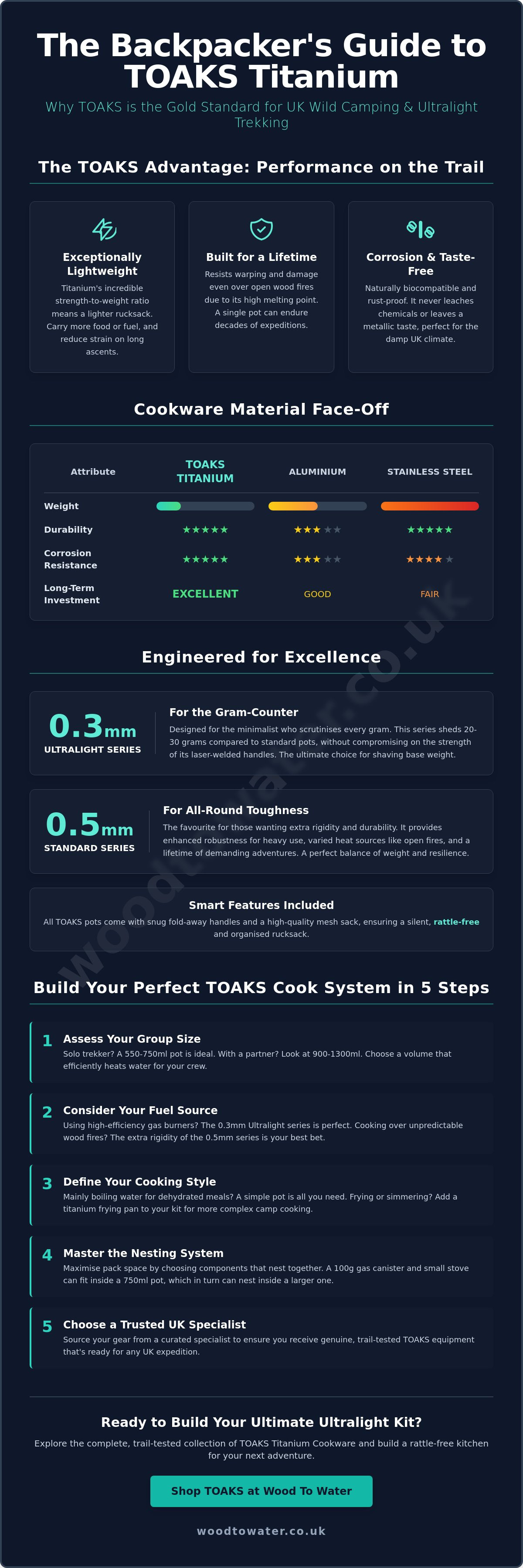 TOAKS Titanium Cookware