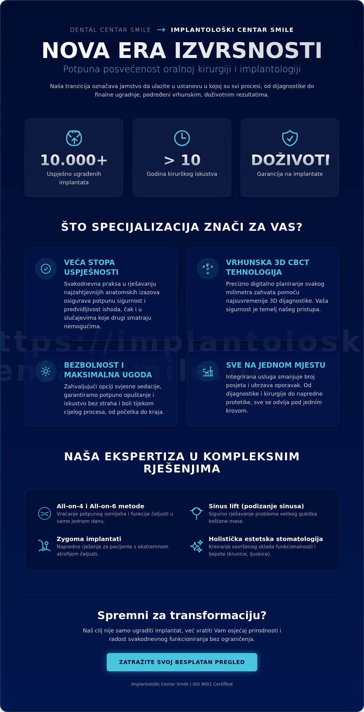 Dental centar Smile postao je Implantološki centar Smile